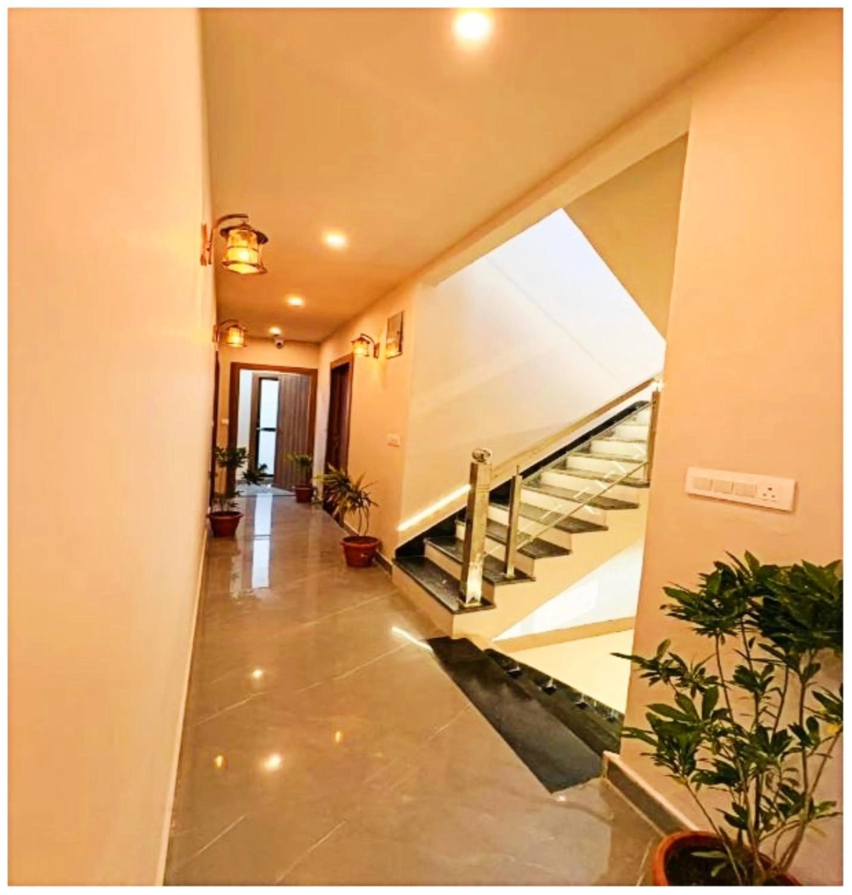 Lobby or reception in Hotel Jay ambey palace In Jaipur