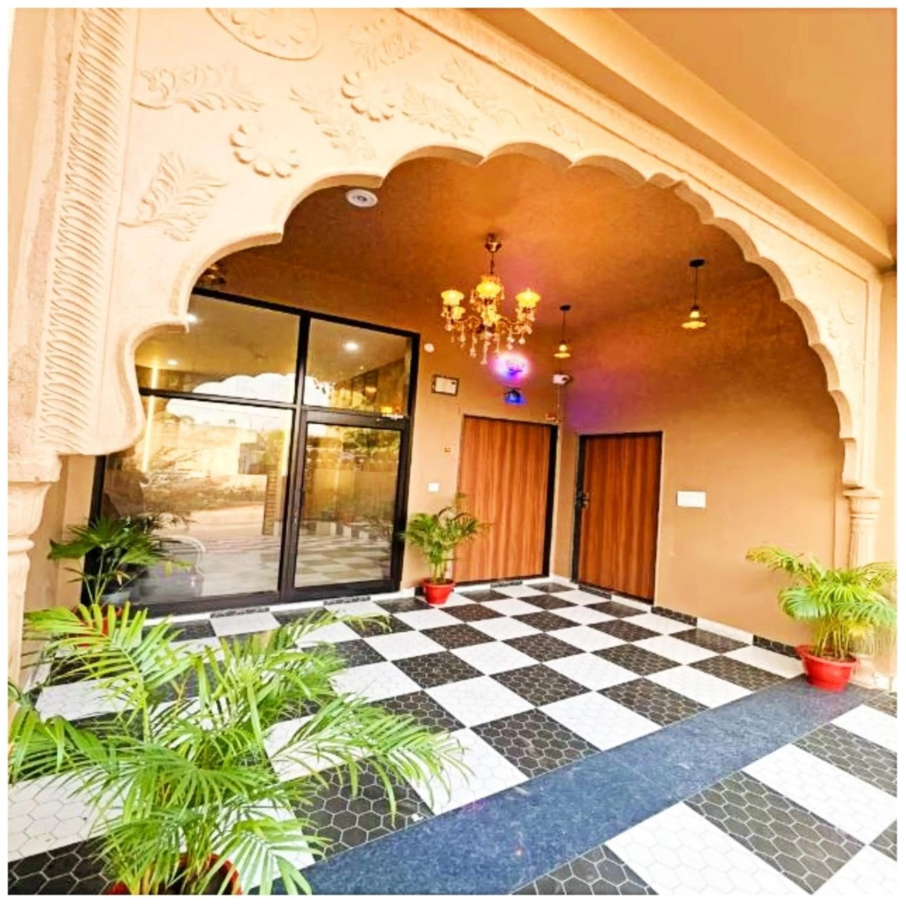 Facade/entrance in Hotel Jay ambey palace In Jaipur