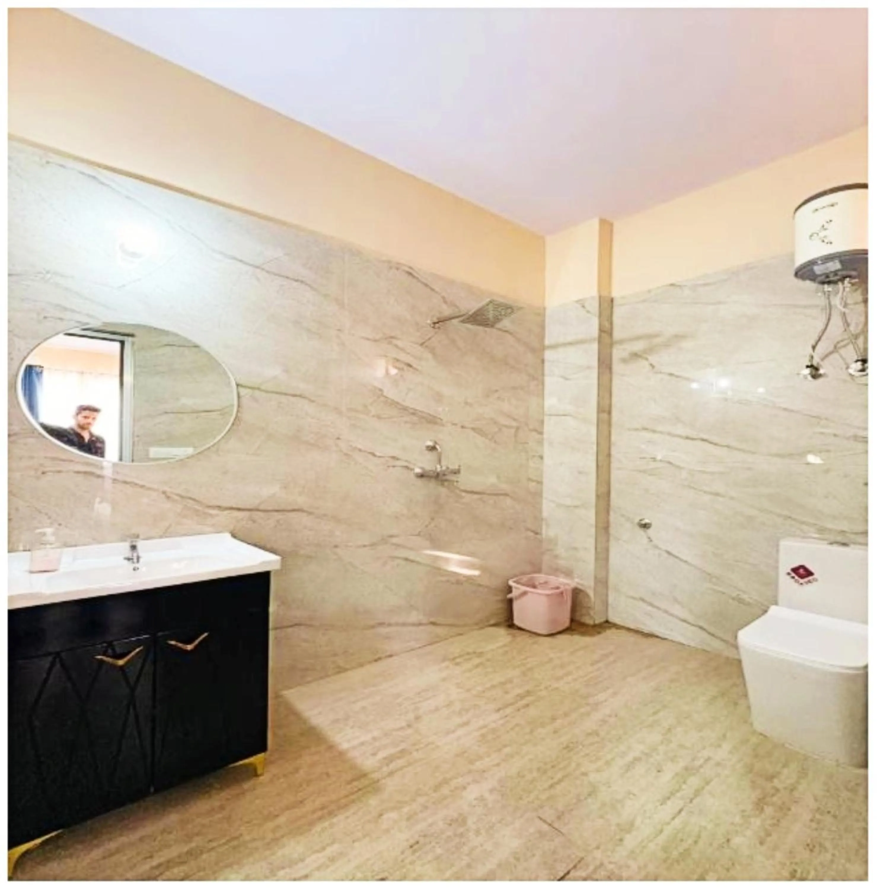 Bathroom in Hotel Jay ambey palace In Jaipur