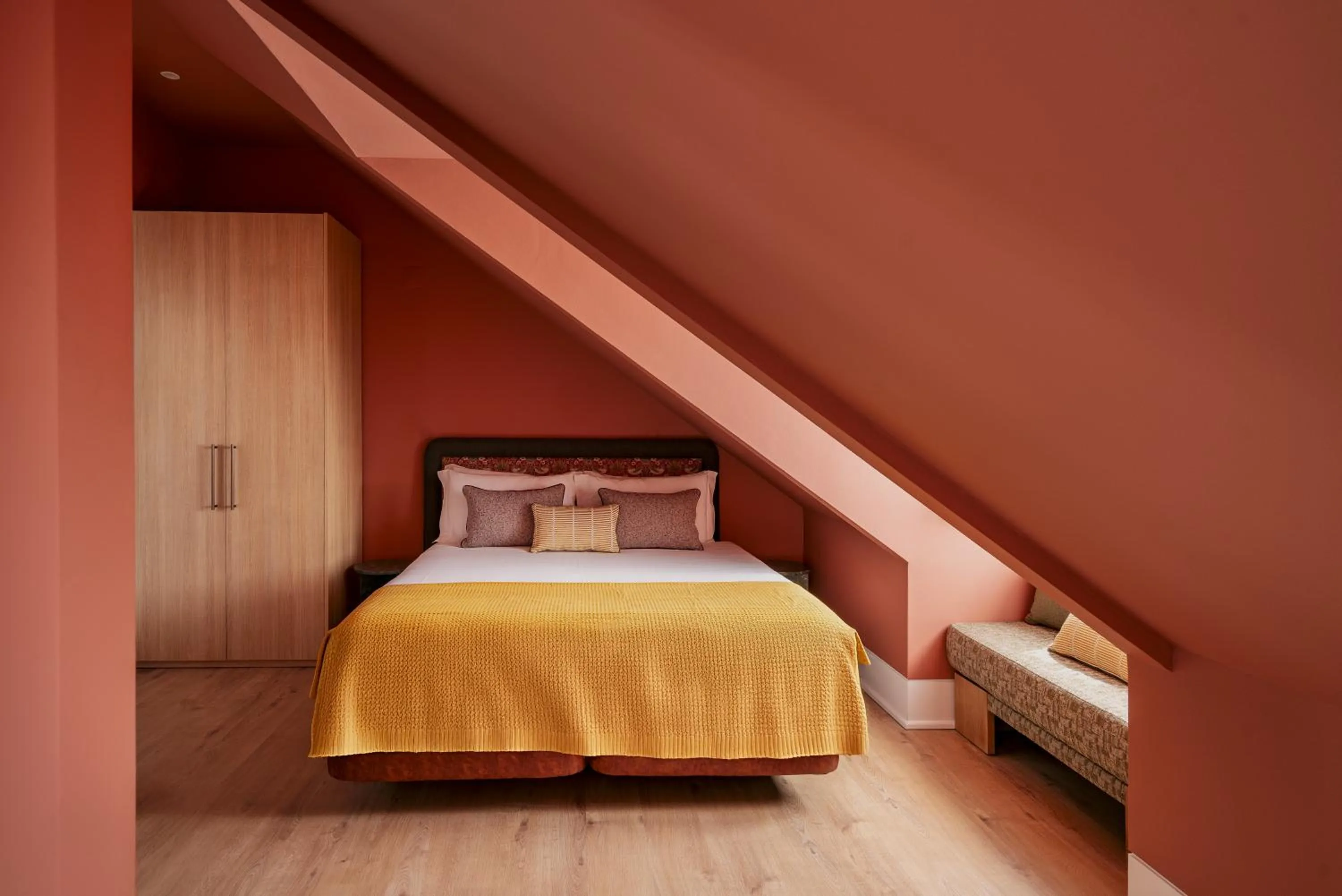 Bed in Vincci Baixa Suites Apartments