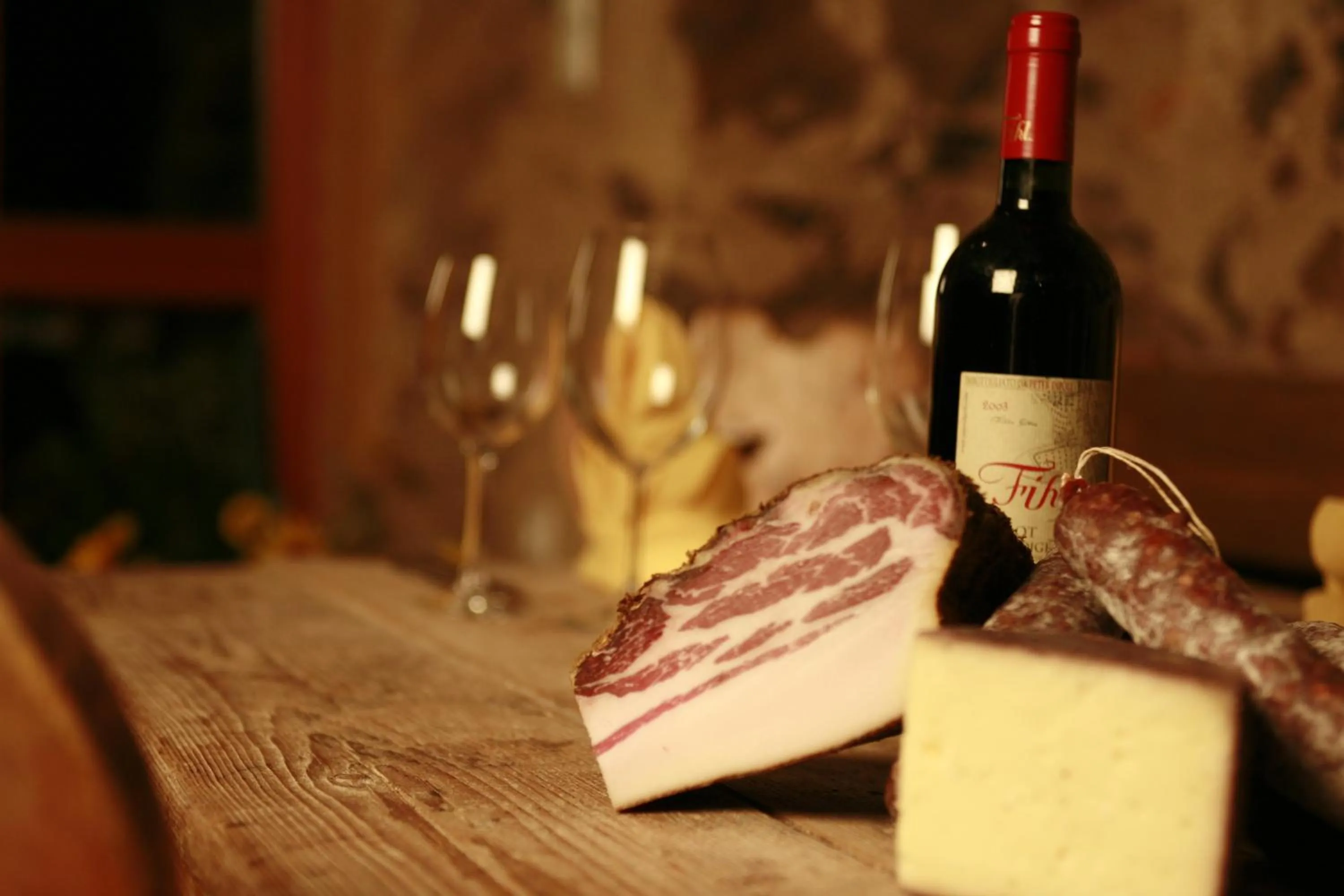 Food and drinks in Berggasthof Locanda Alpina Dorfner