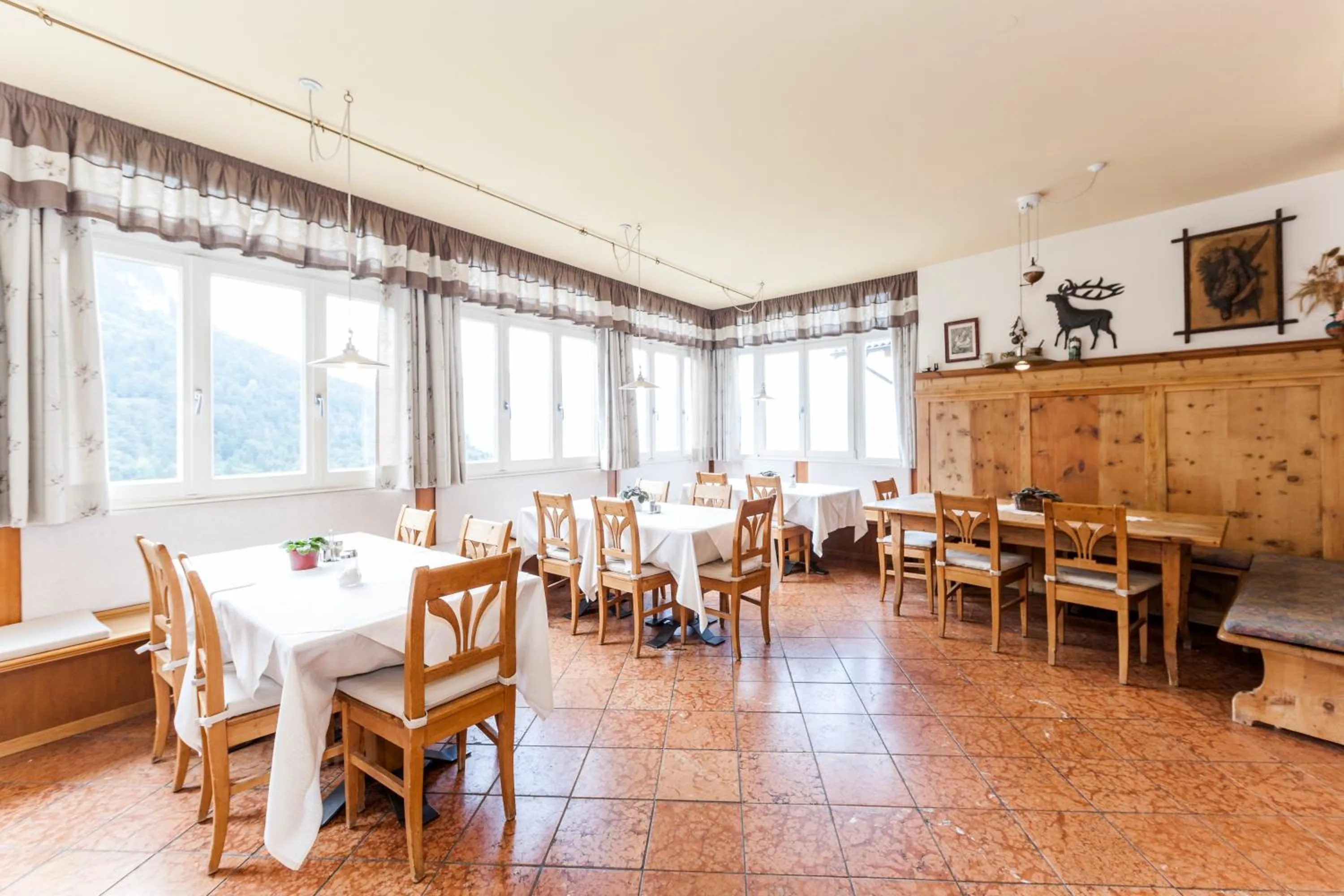 Dining area in Berggasthof Locanda Alpina Dorfner