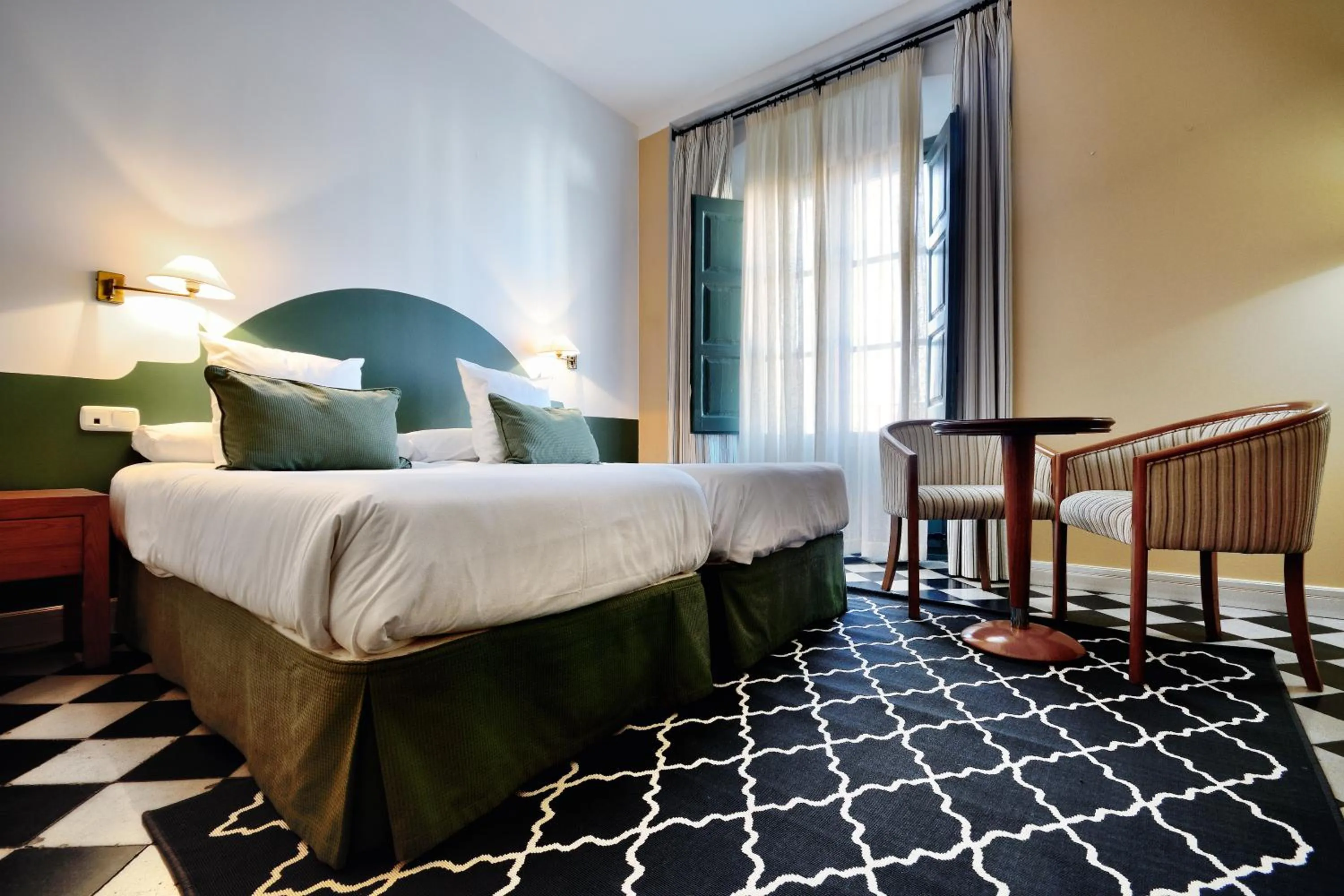 Bed in Hotel Ahc Palacio Coria