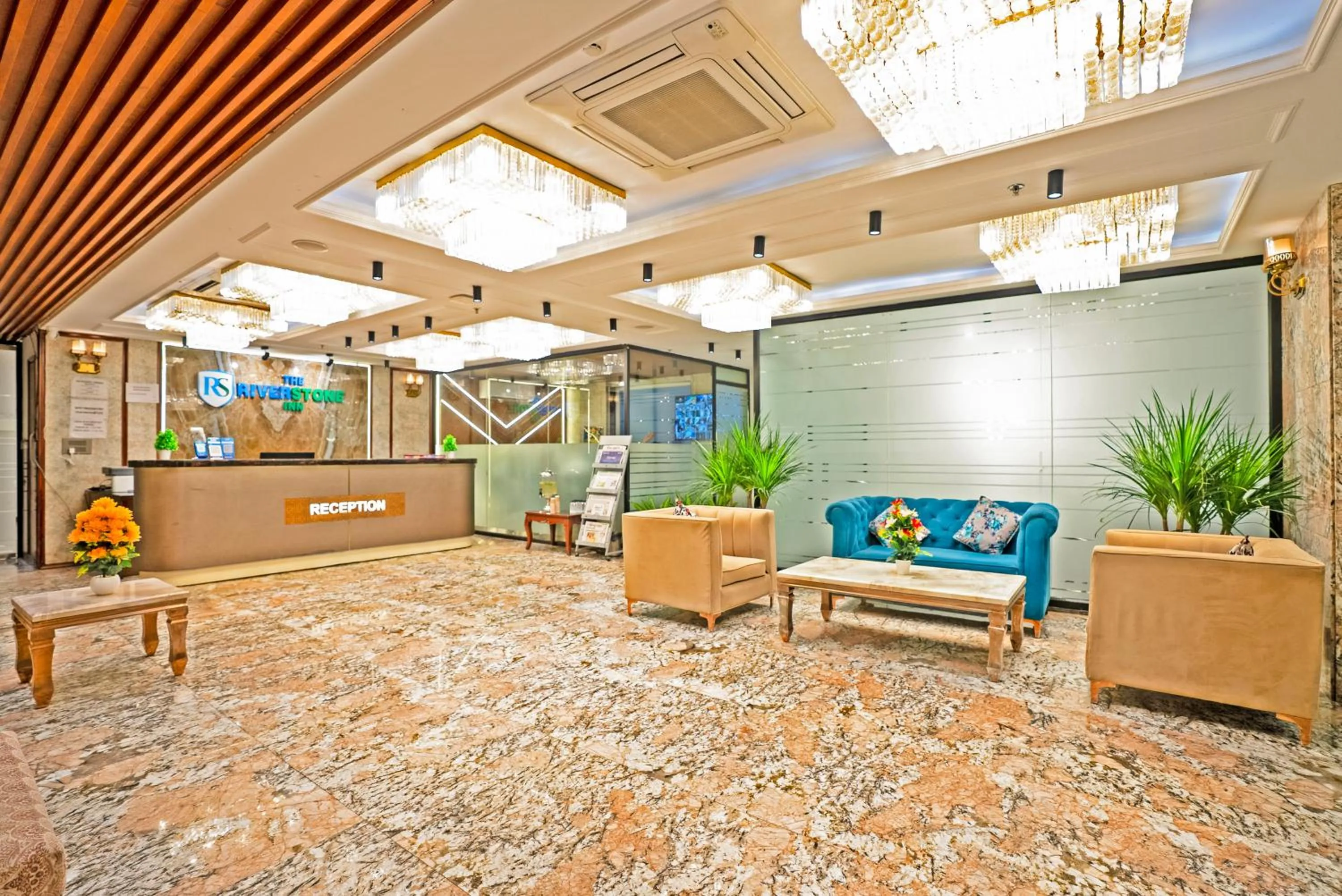 Lobby or reception in The Riverstone Inn