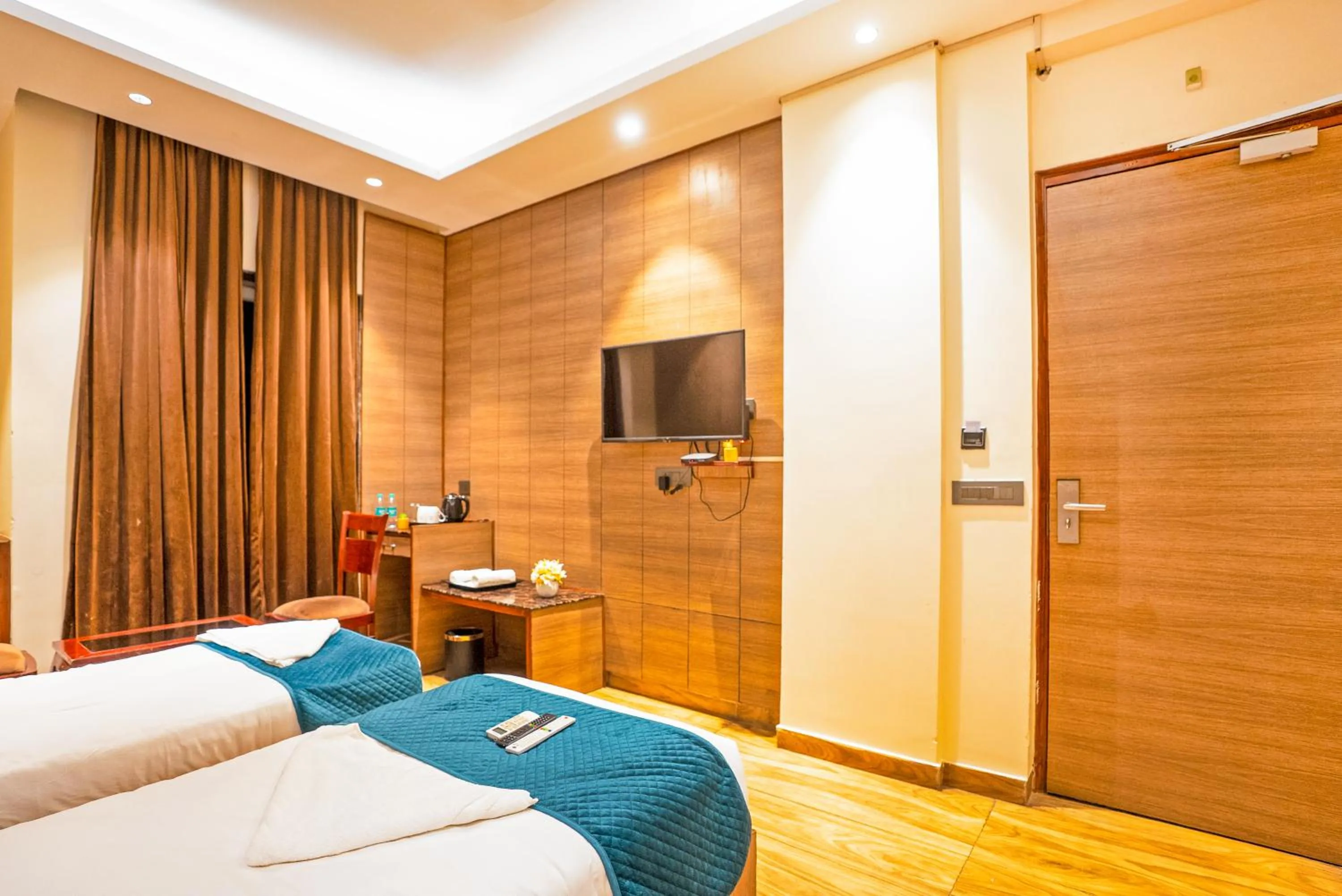 Bed in The Riverstone Inn