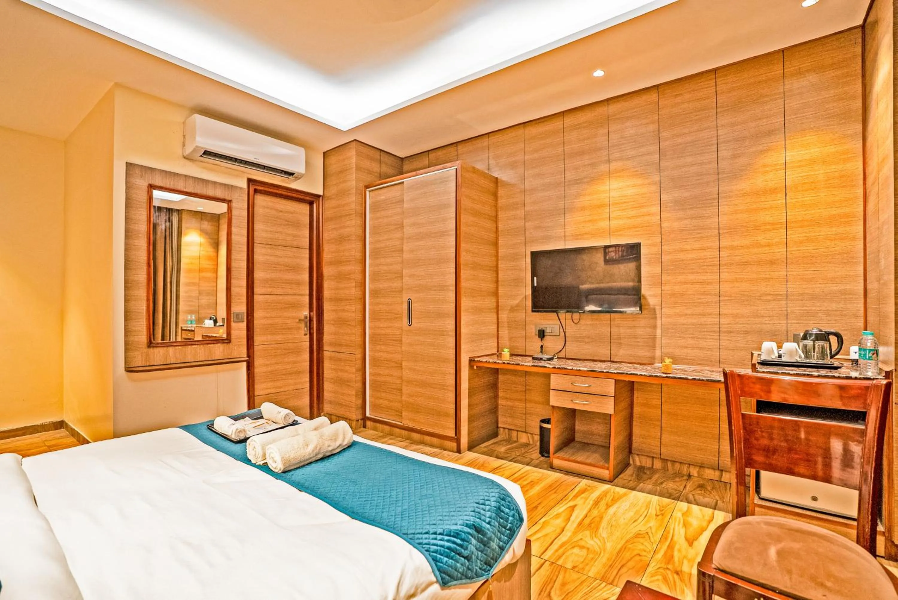 Bed in The Riverstone Inn