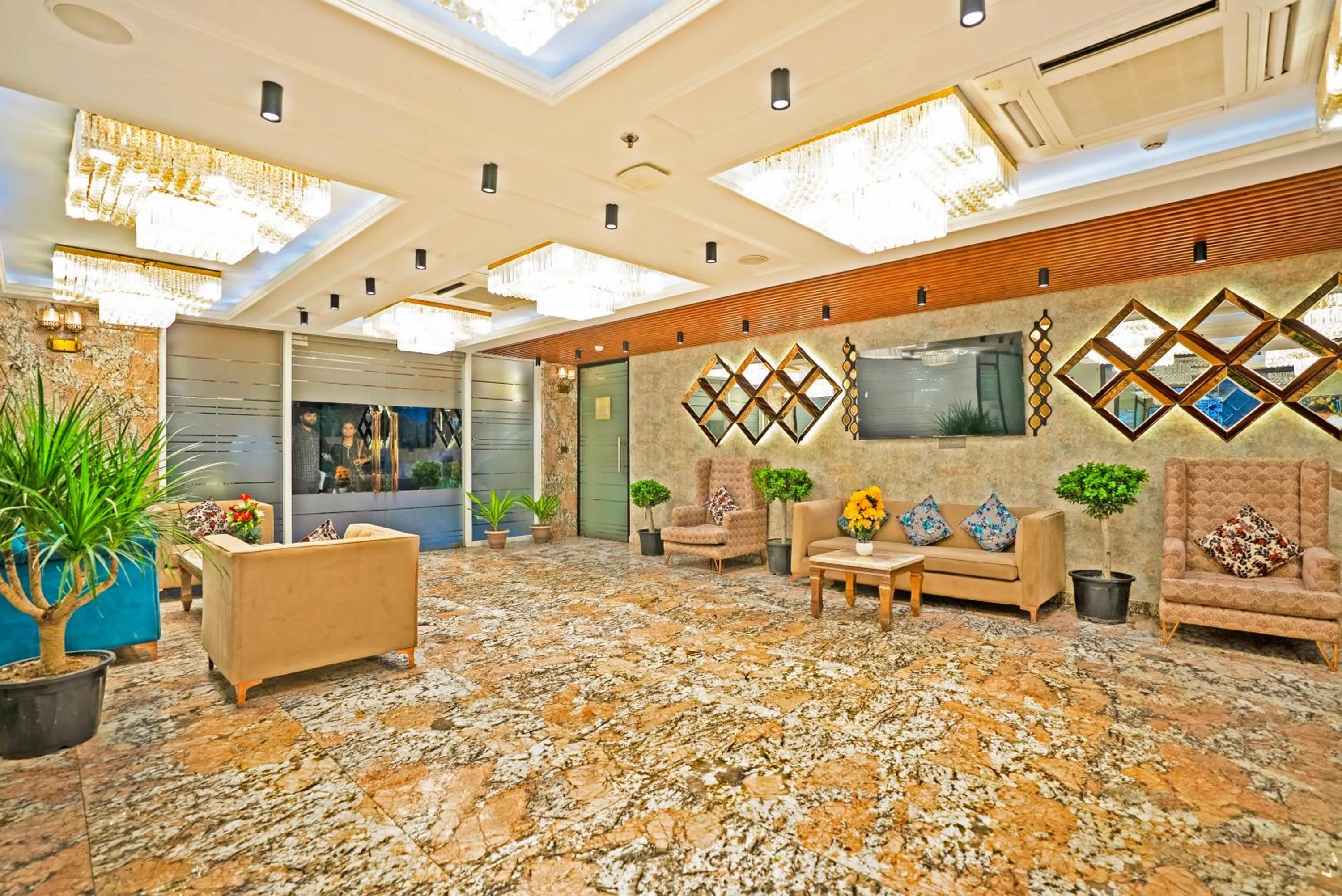 Lobby or reception in The Riverstone Inn