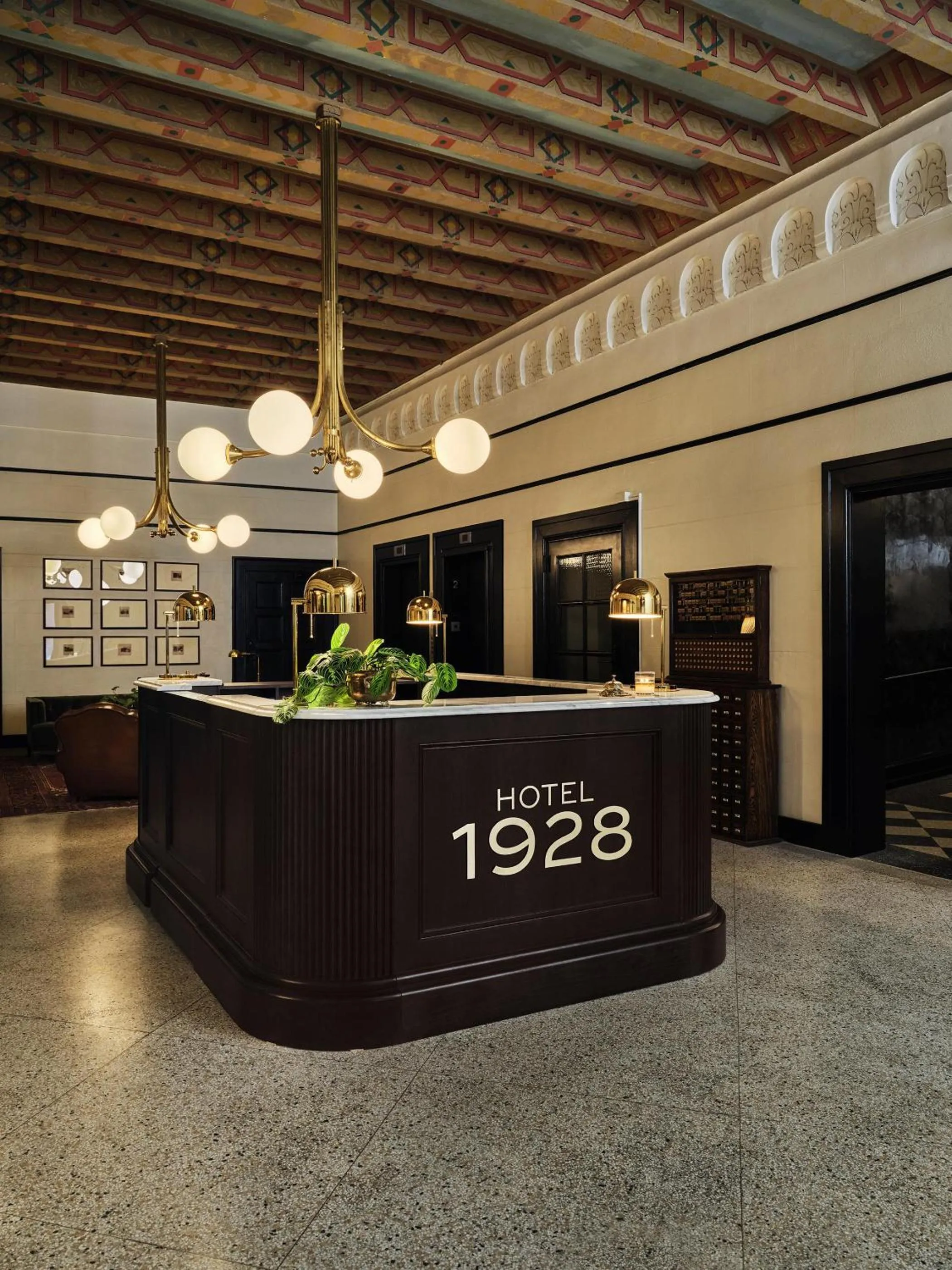 Lobby or reception in Hotel 1928