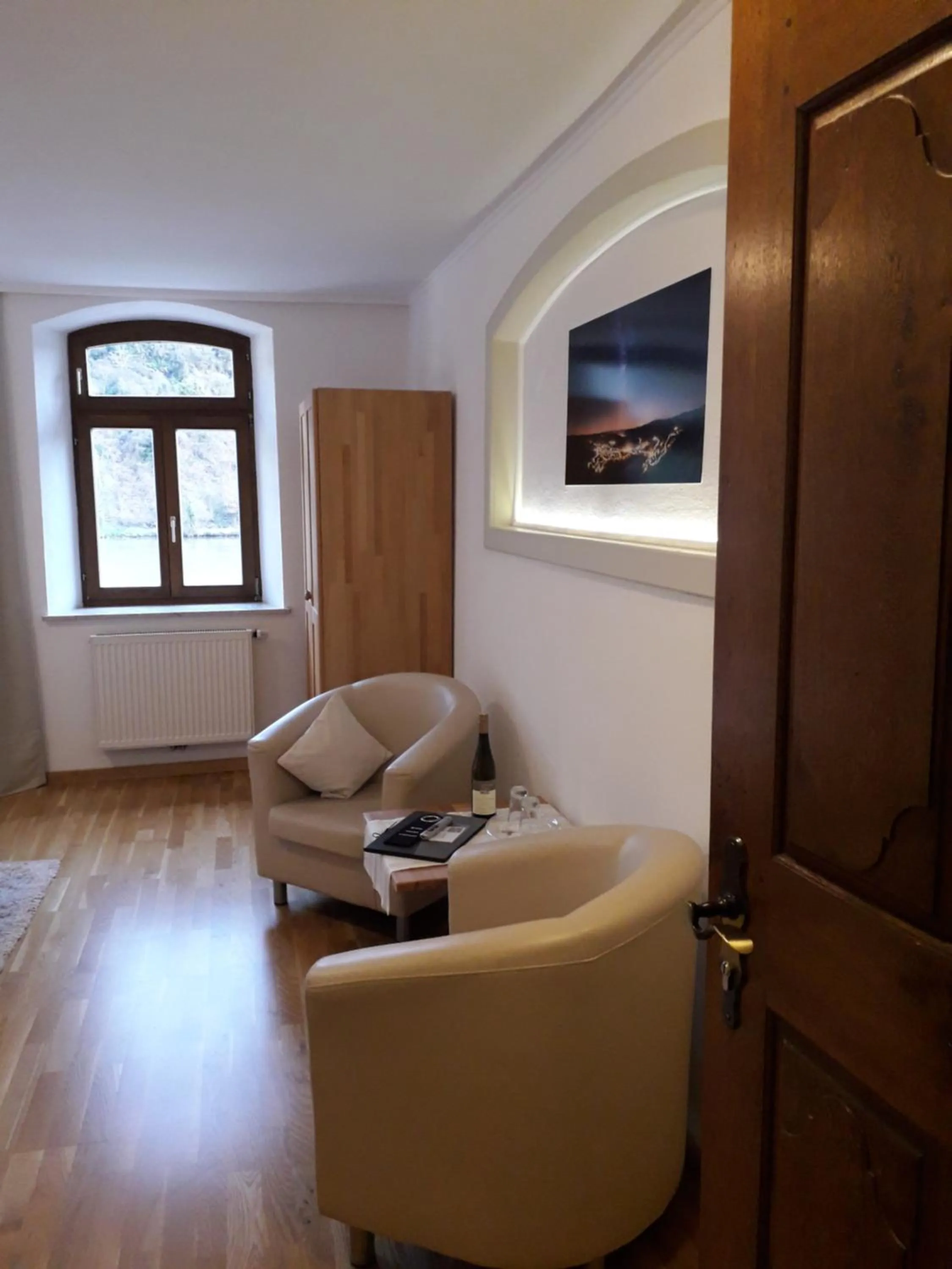 Seating area in Hotel- Weingut- Moselloreley