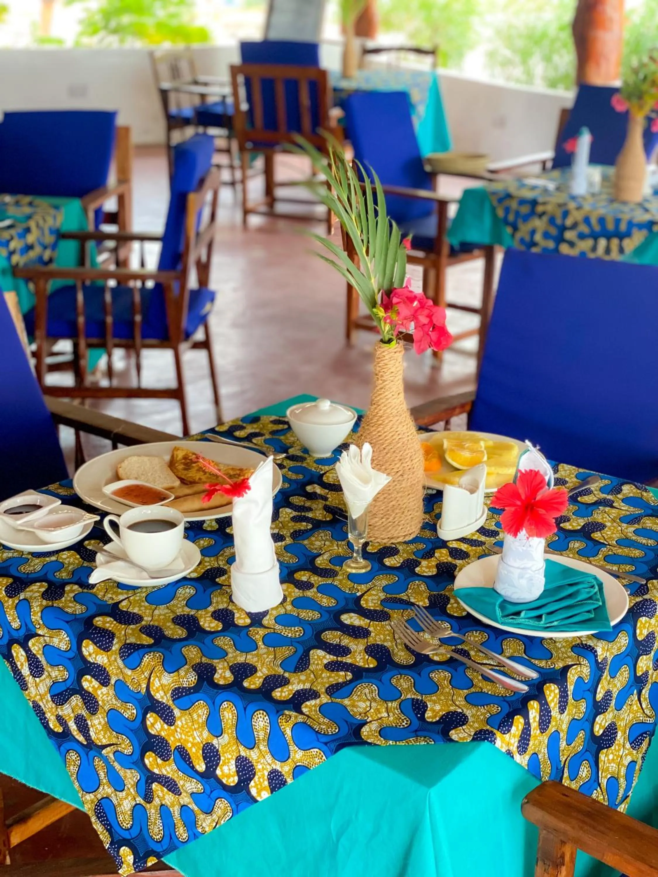 Restaurant/places to eat in Bella Vista Resort Zanzibar