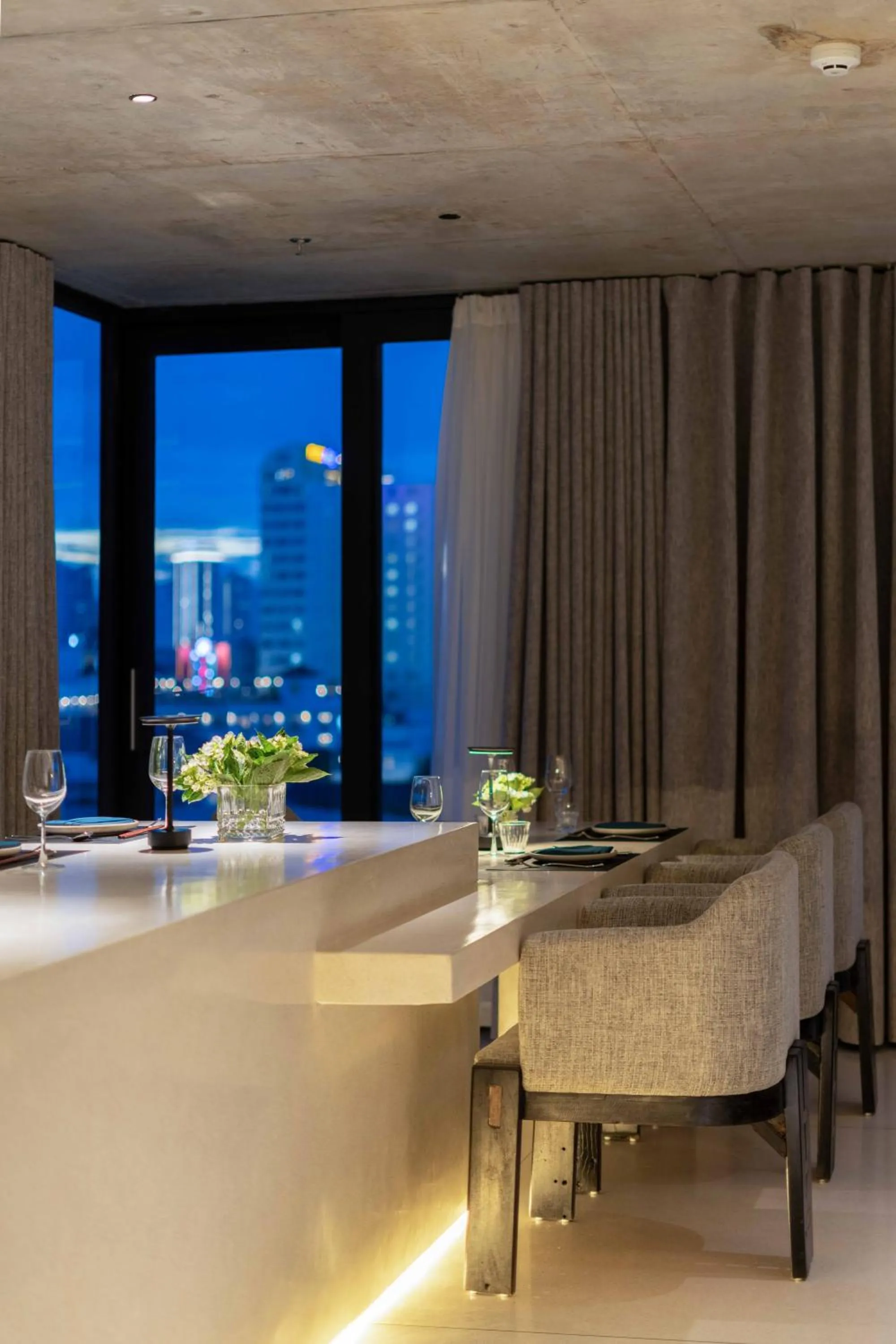 Living room in Hôtel de Soie