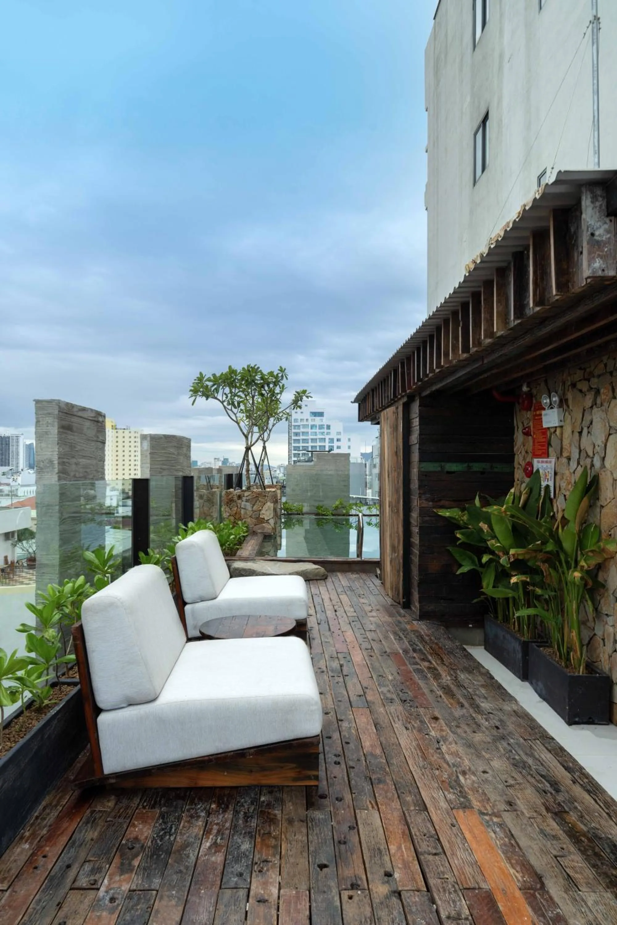 Swimming pool in Hôtel de Soie