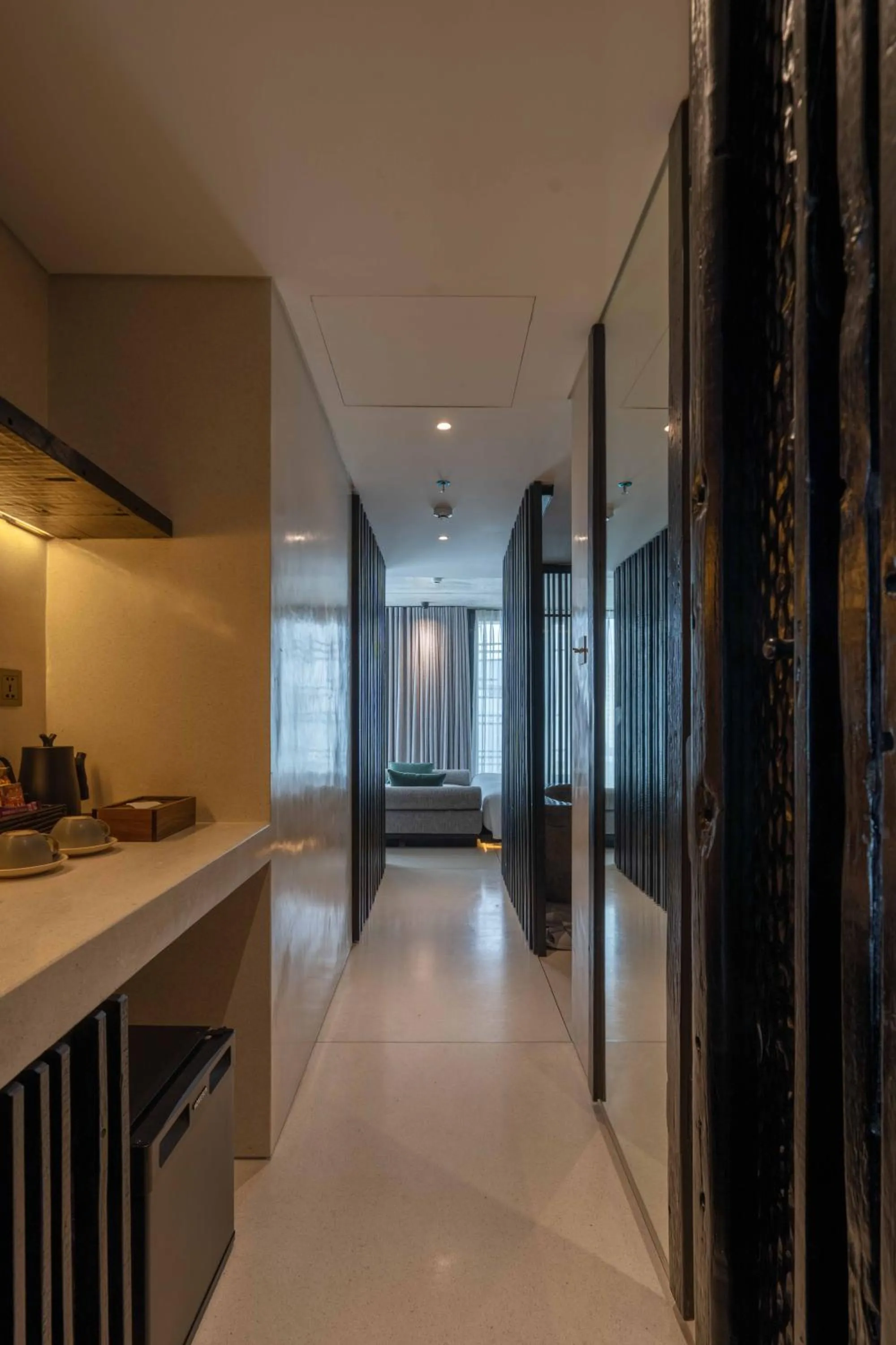 Bedroom in Hôtel de Soie