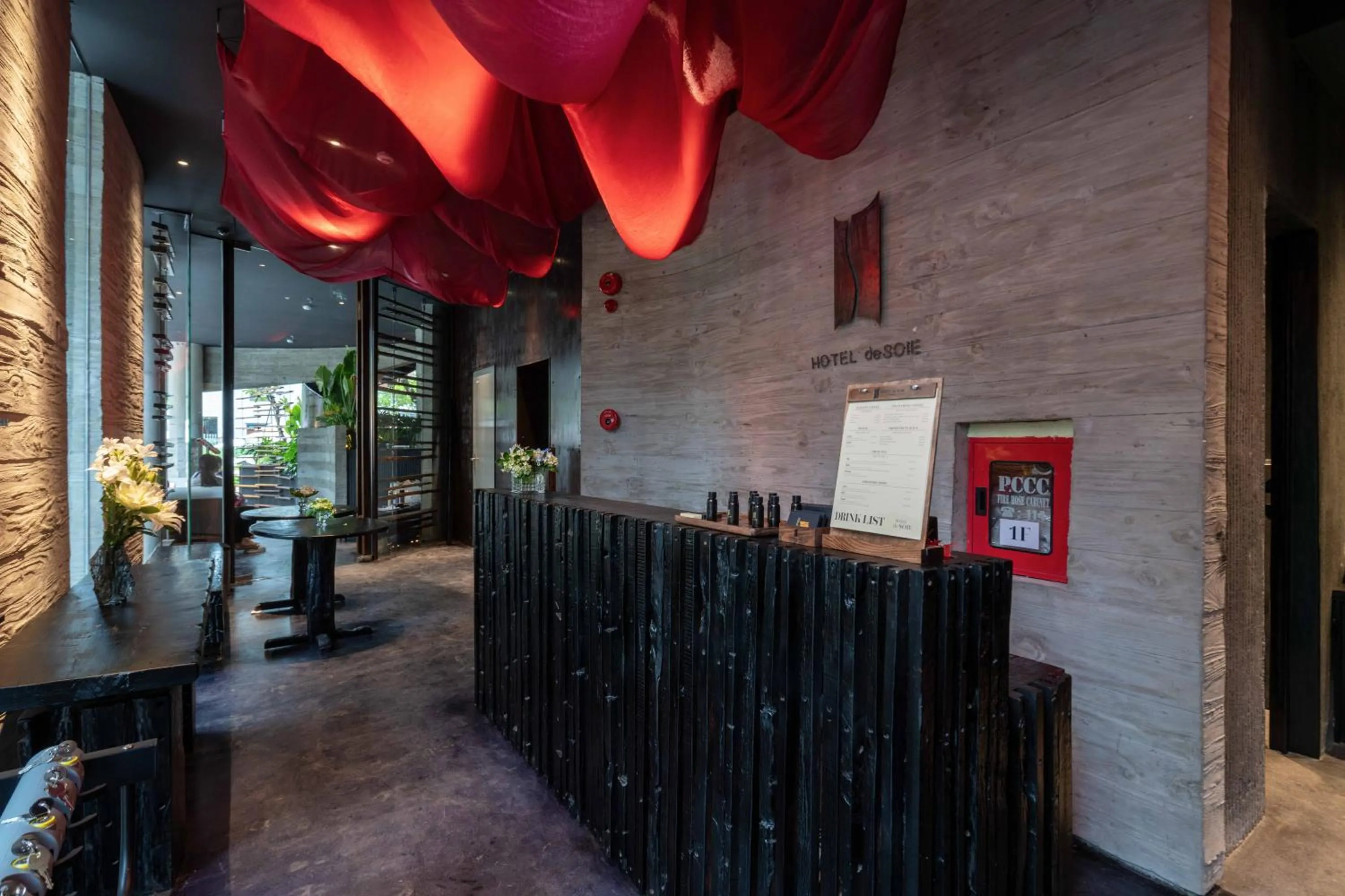 Lobby or reception in Hôtel de Soie