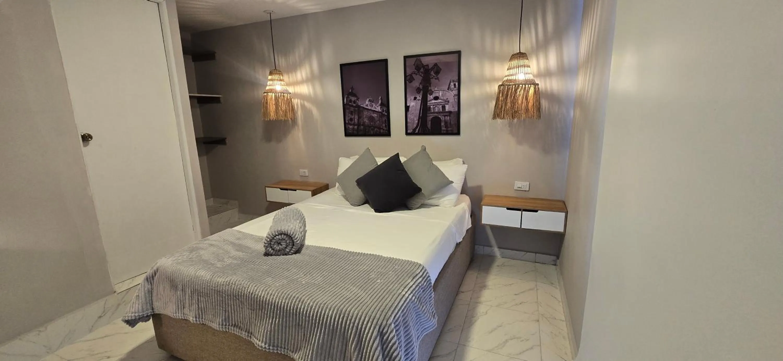 Bed in Hotel Casa Agena