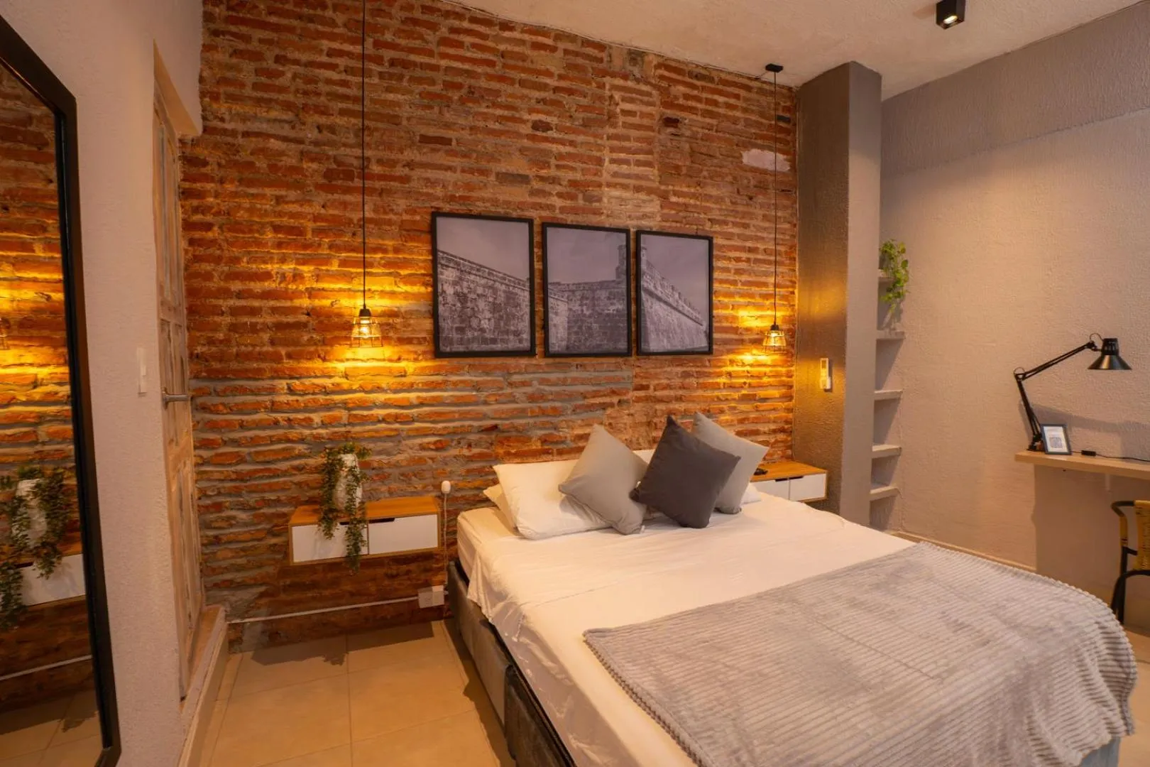 Bed in Hotel Casa Agena