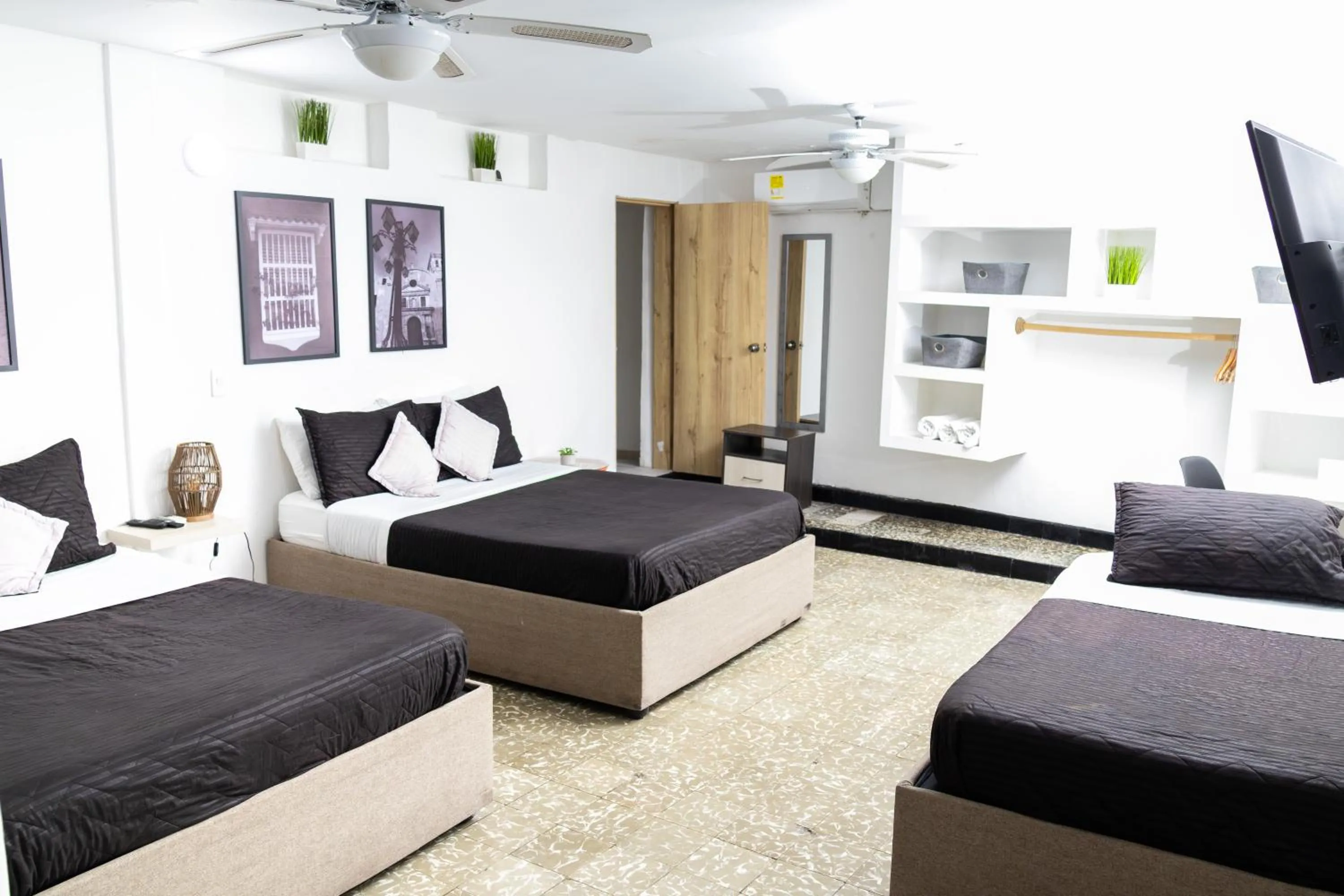 Bed in Hotel Casa Agena