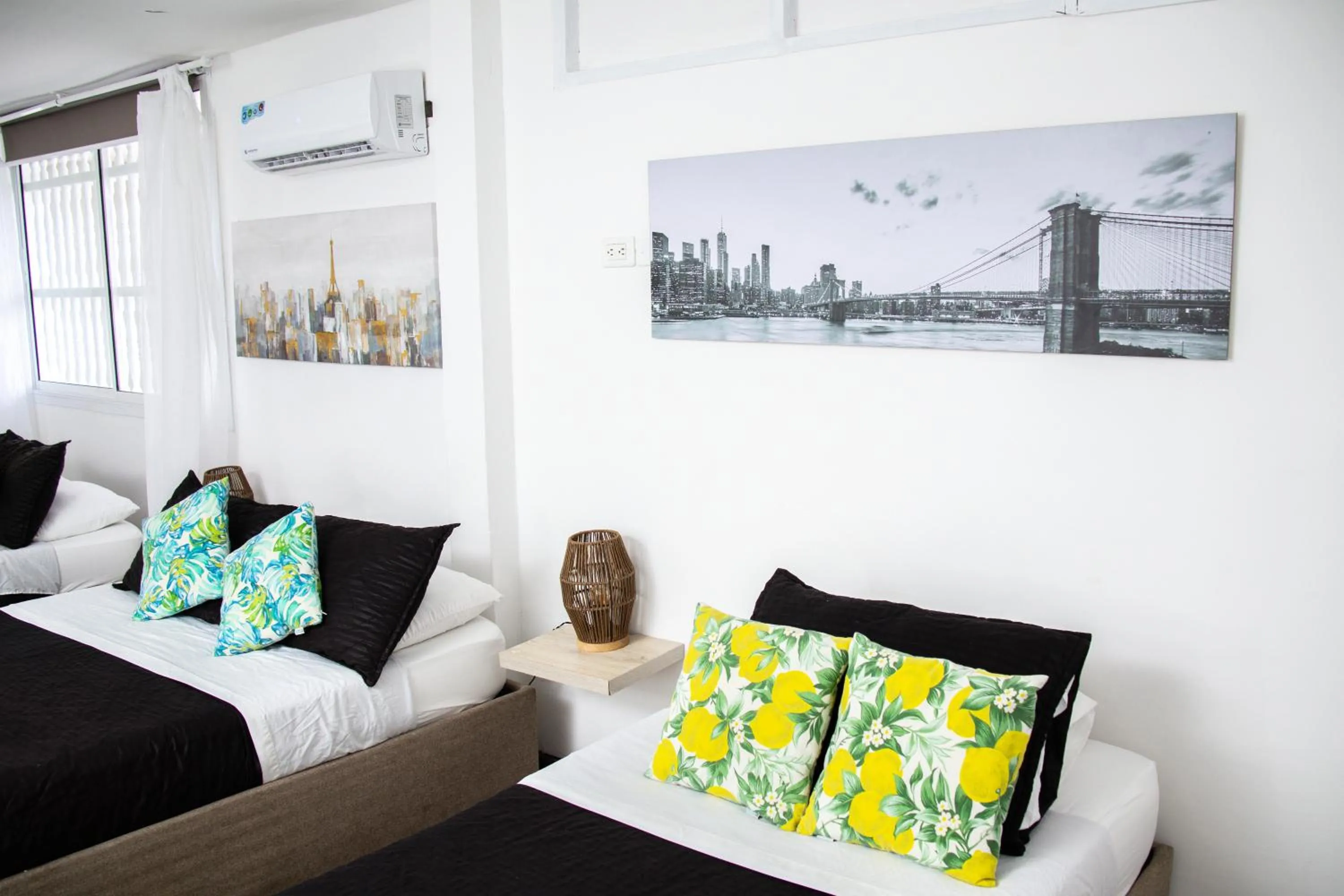 Bed in Hotel Casa Agena