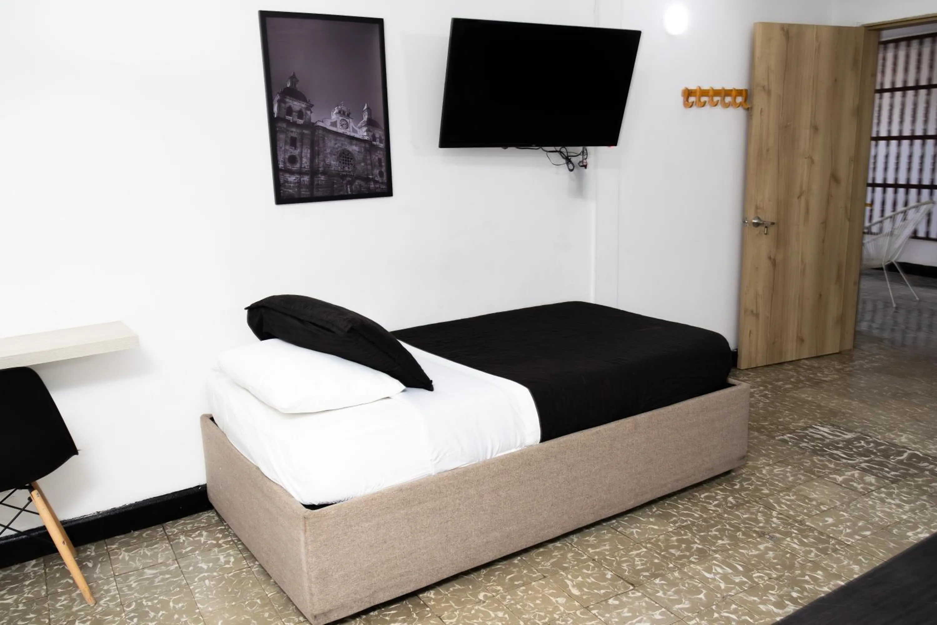 Bed in Hotel Casa Agena