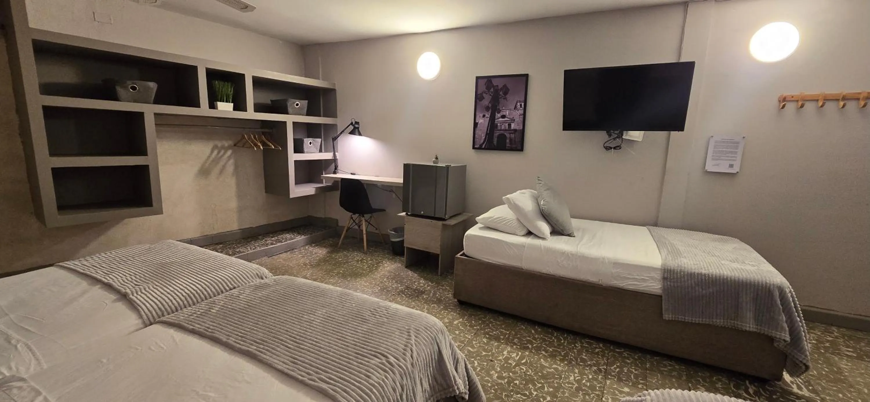 minibar, Bed in Hotel Casa Agena