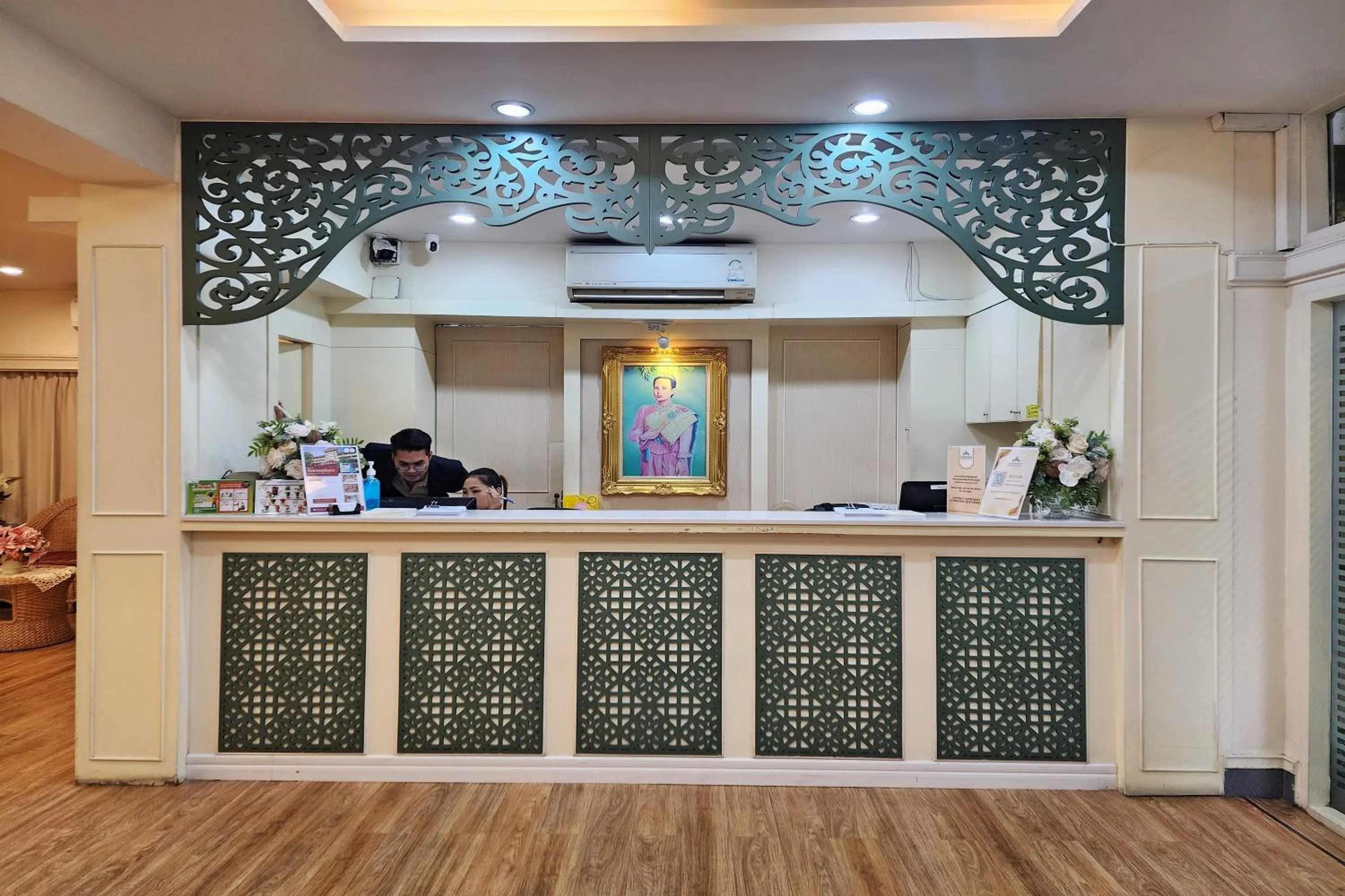 Lobby or reception in Suan Sunandha Palace Hotel