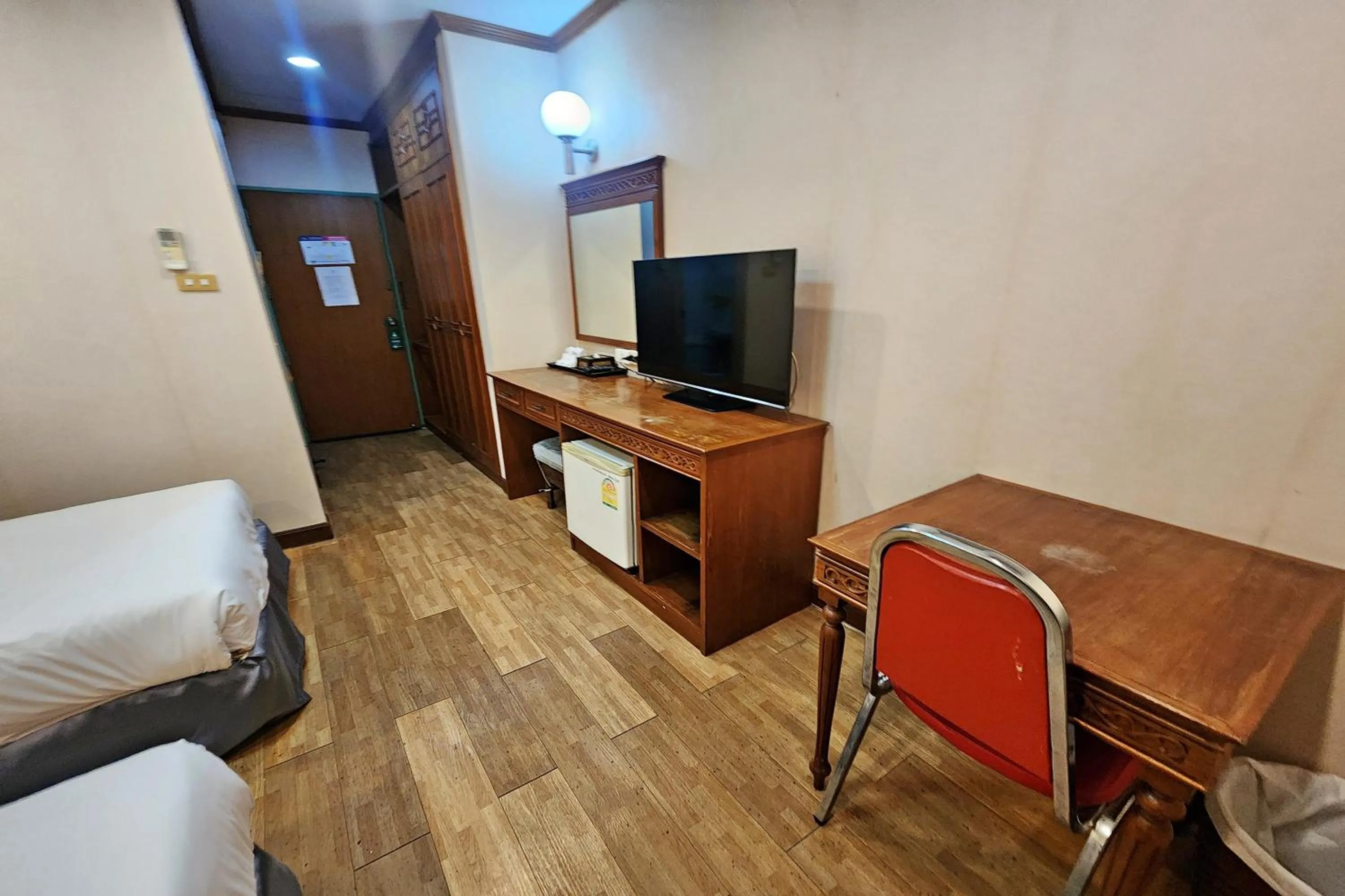 Bed in Suan Sunandha Palace Hotel