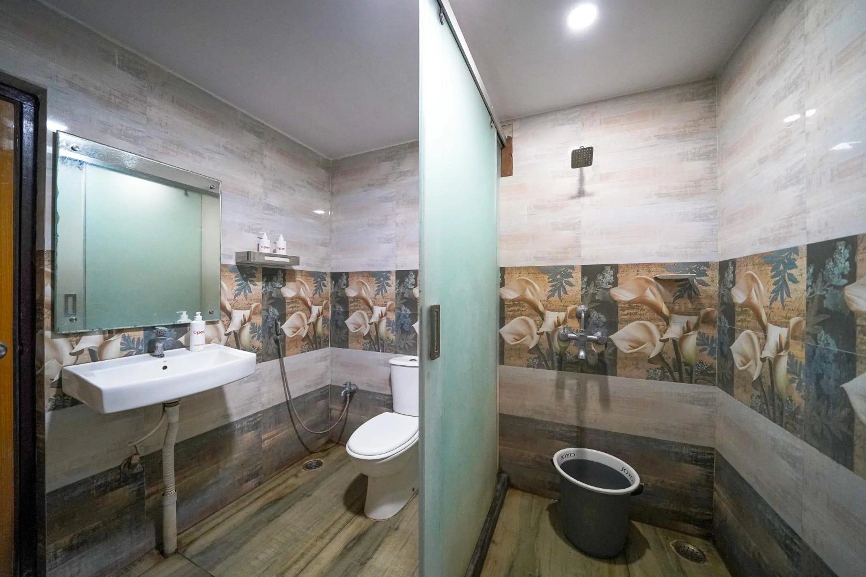 Shower in Open Hotel by Olive - Oceanic Vibes Hotel - RK Beach