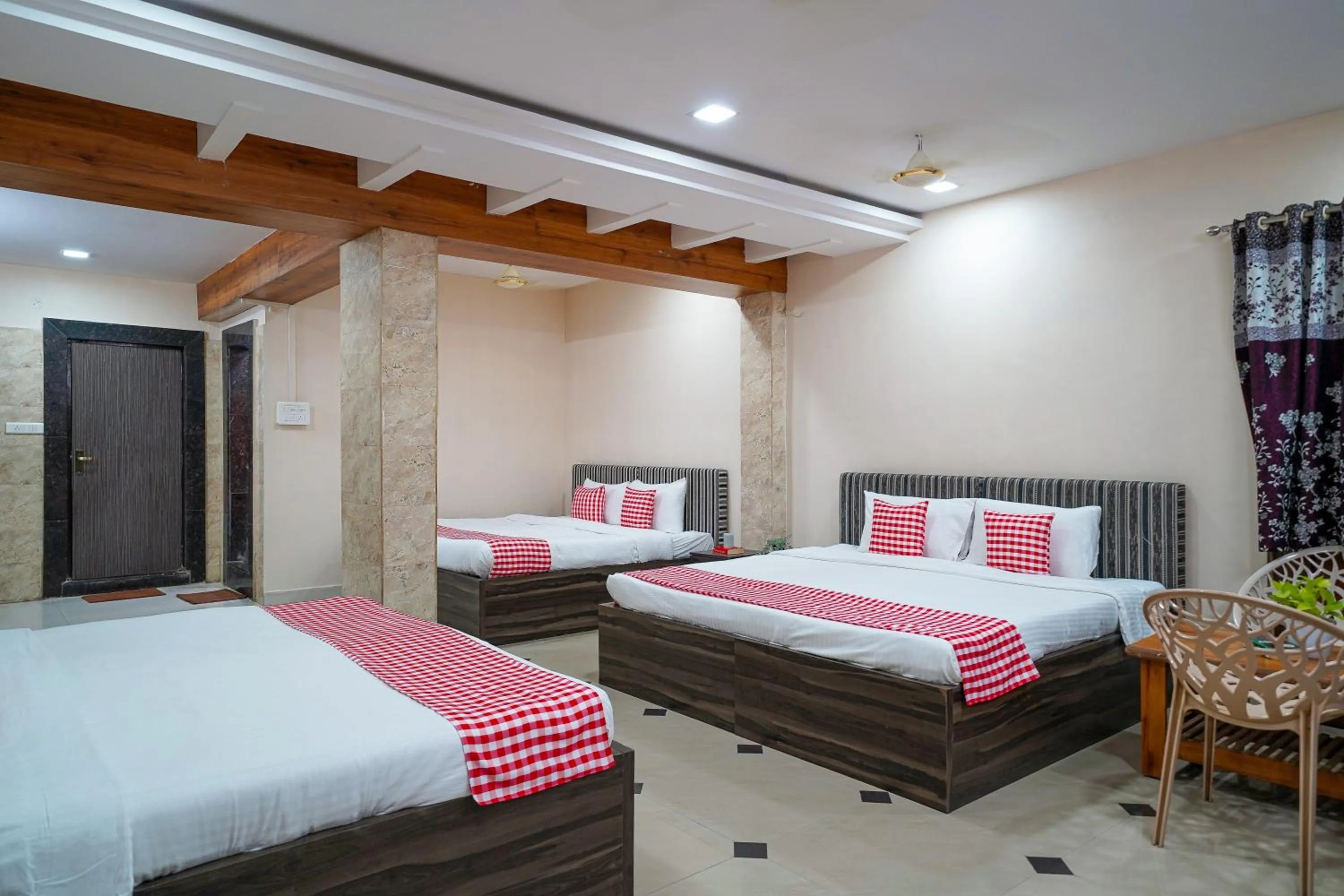 Bedroom, Bed in Open Hotel by Olive - Oceanic Vibes Hotel - RK Beach