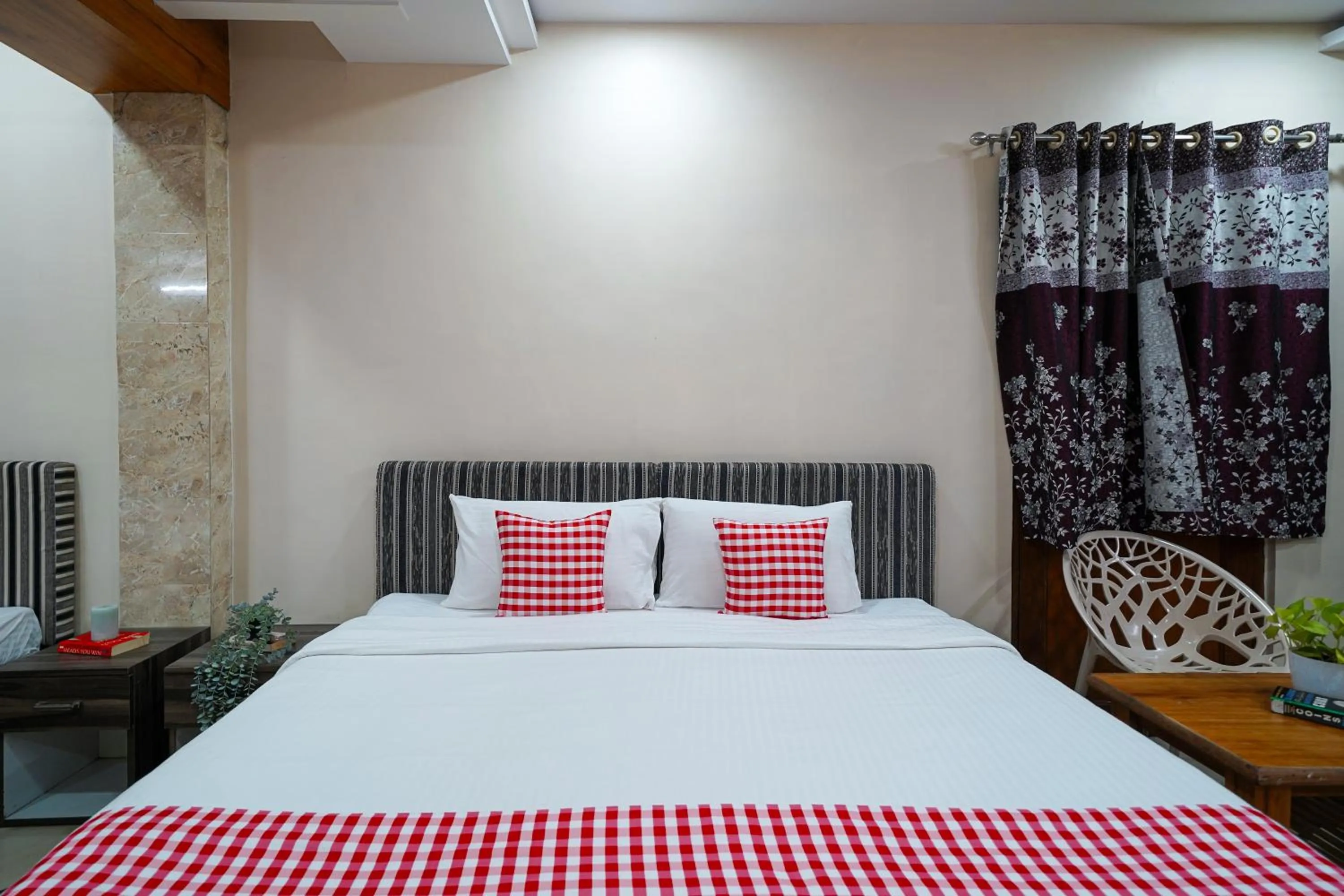 Bed in Open Hotel by Olive - Oceanic Vibes Hotel - RK Beach