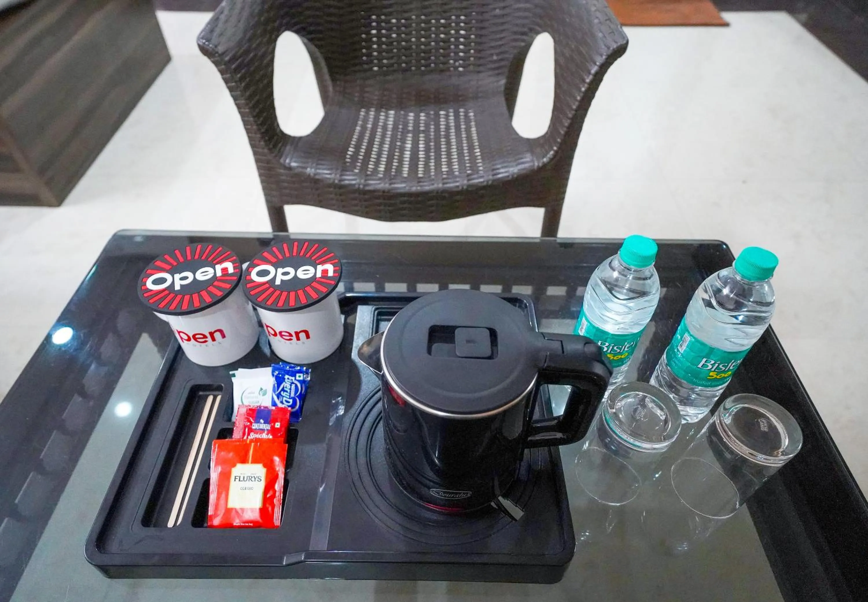 Coffee/tea facilities in Open Hotel by Olive - Oceanic Vibes Hotel - RK Beach