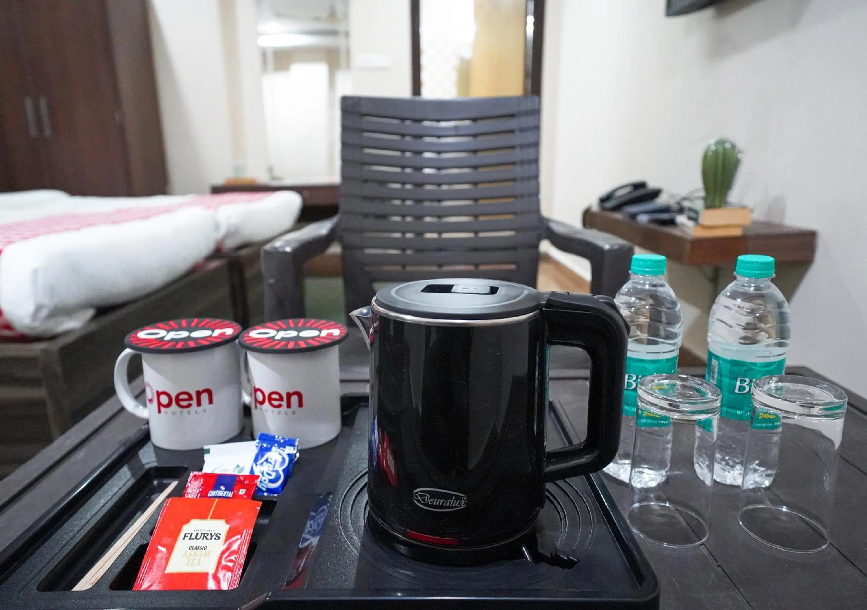 Coffee/tea facilities in Open Hotel by Olive - Oceanic Vibes Hotel - RK Beach