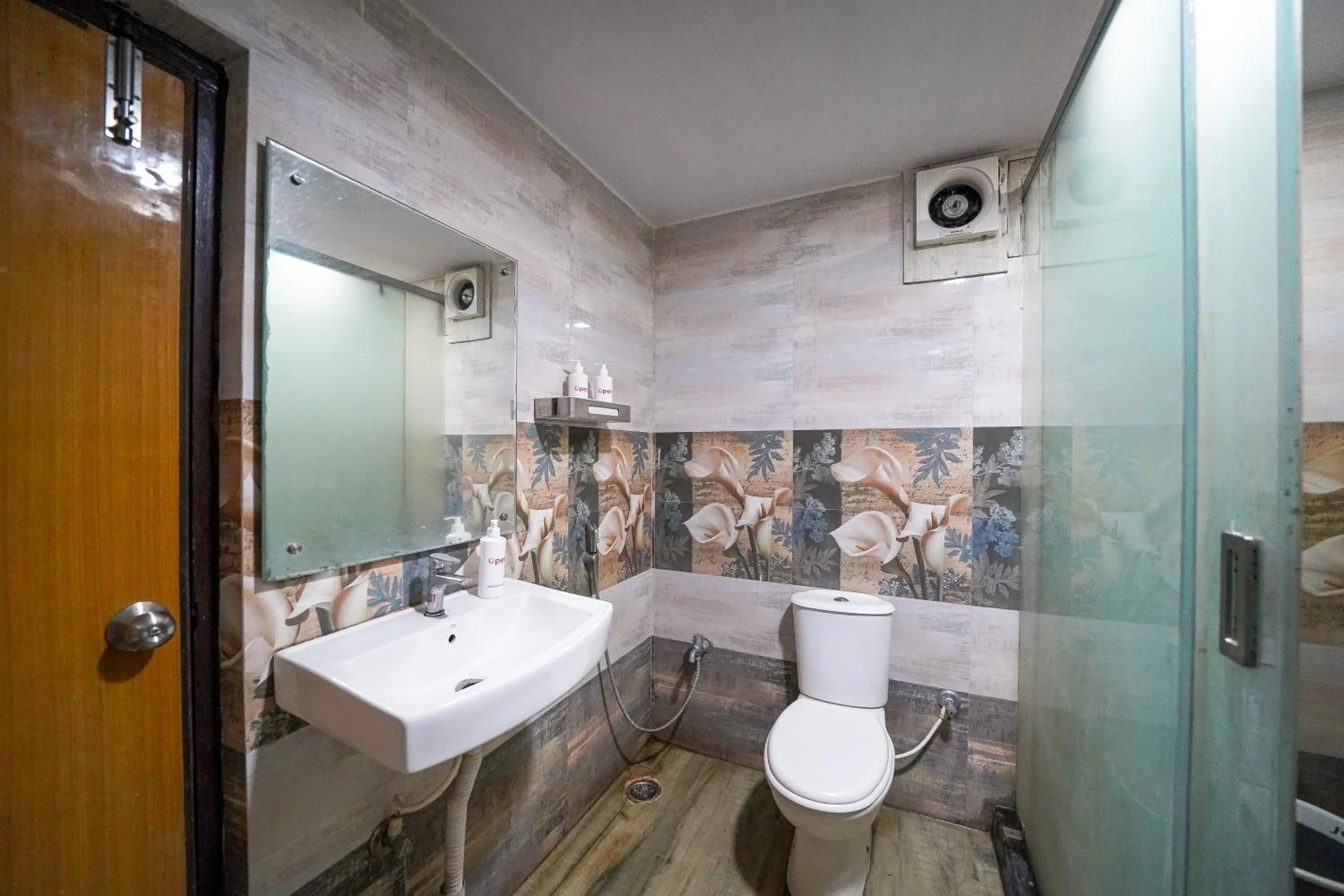 Toilet in Open Hotel by Olive - Oceanic Vibes Hotel - RK Beach