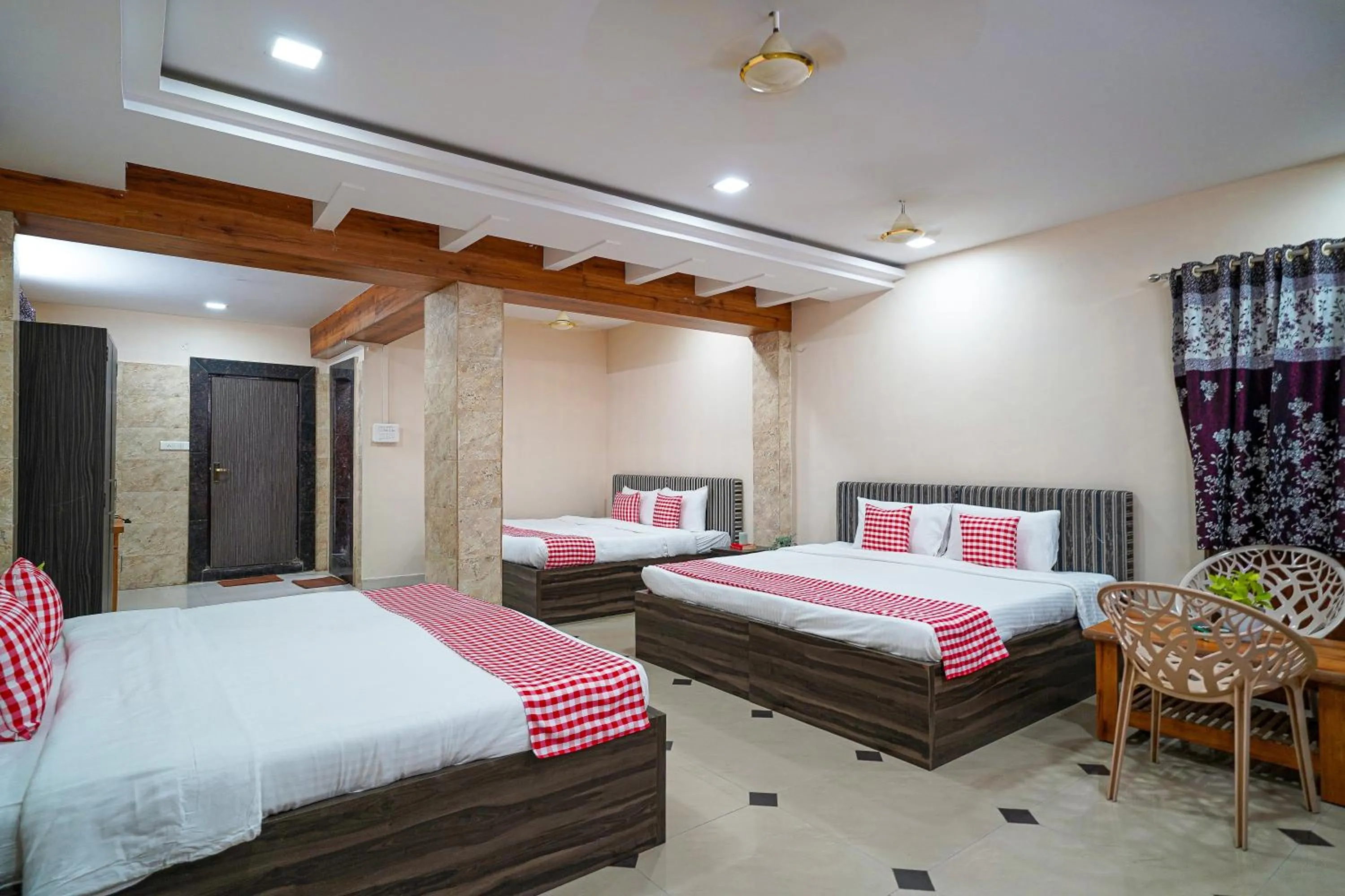 Bedroom, Bed in Open Hotel by Olive - Oceanic Vibes Hotel - RK Beach