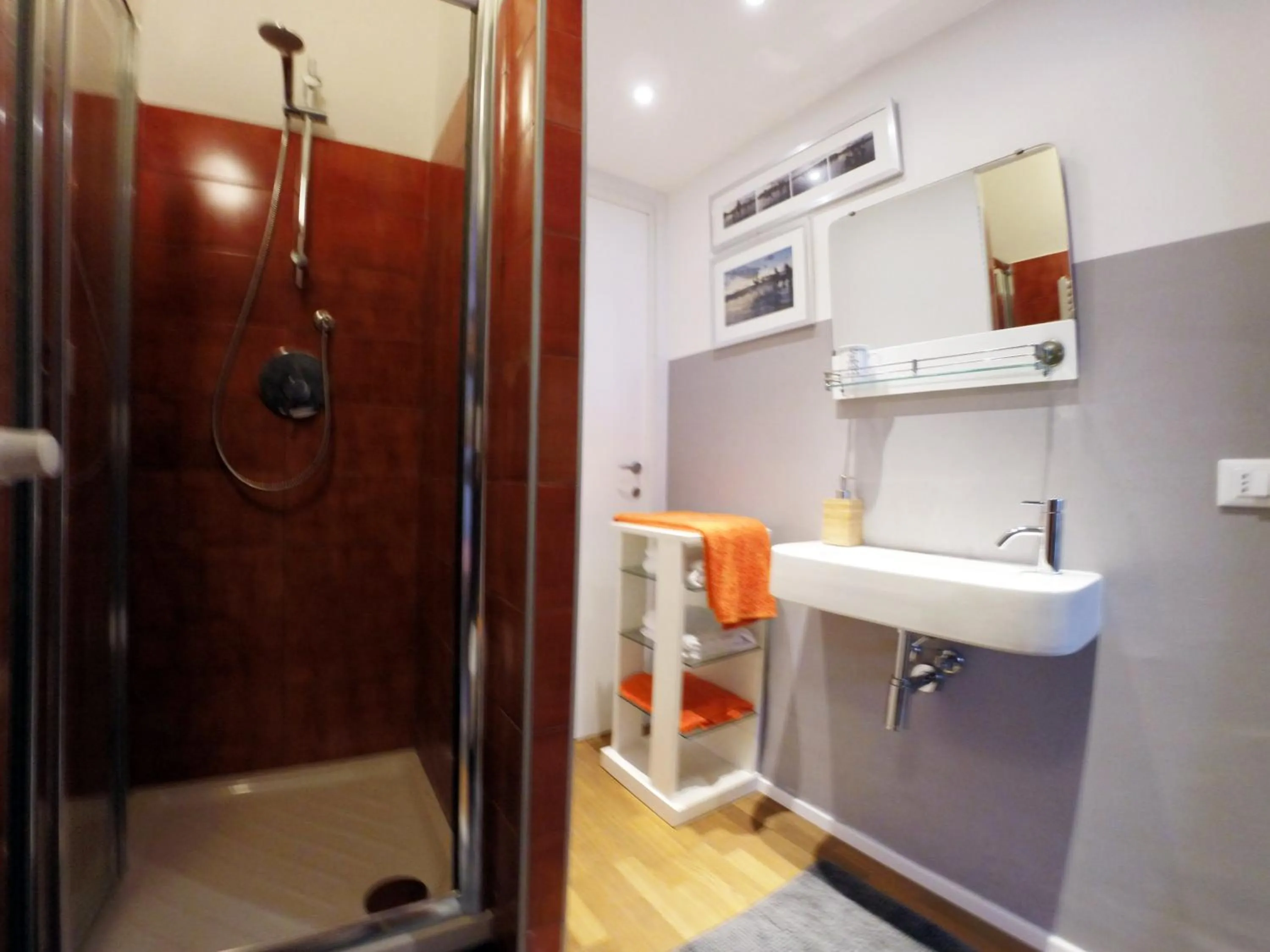 Shower in Up to Seven