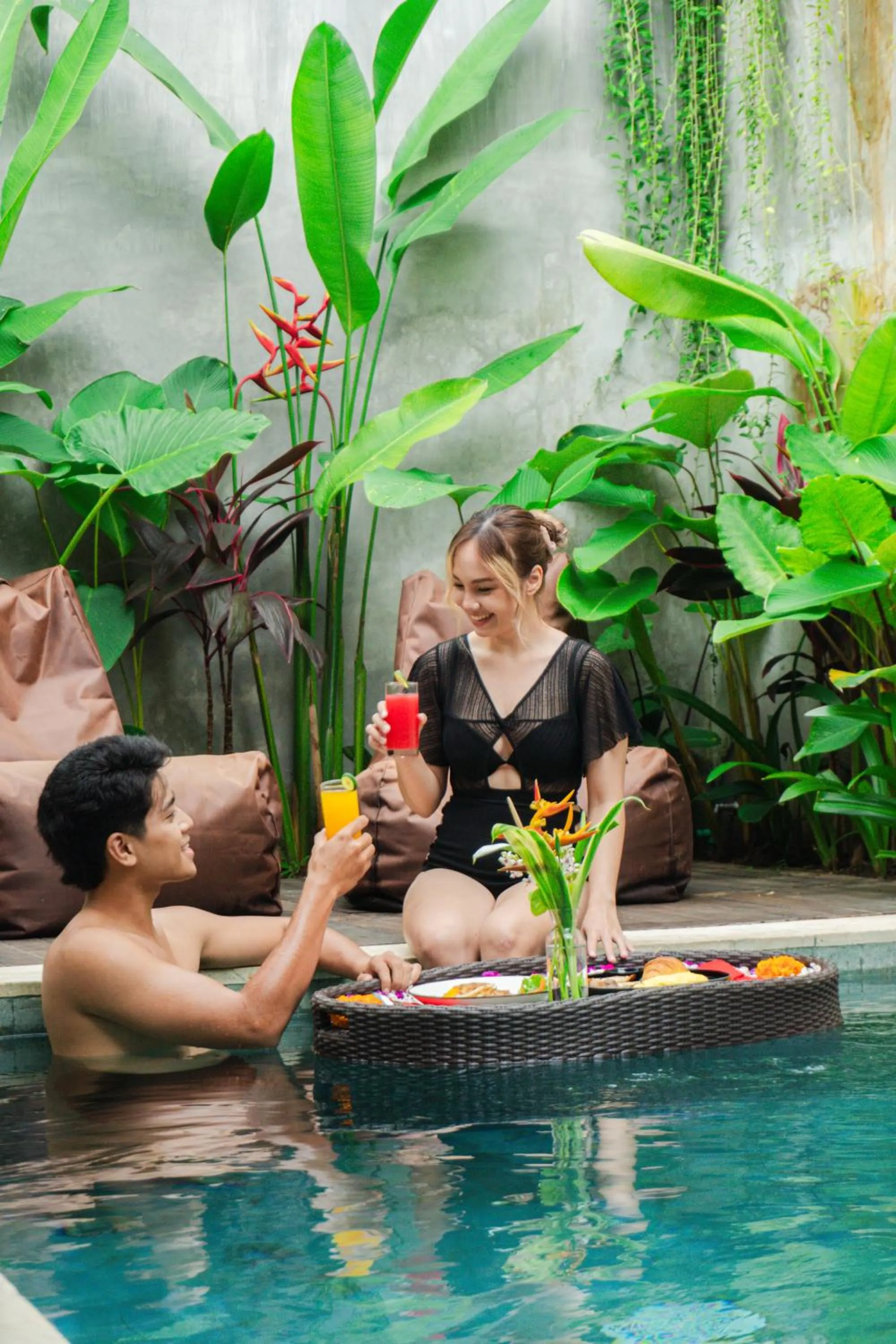 Breakfast in Davaya Villas Ubud