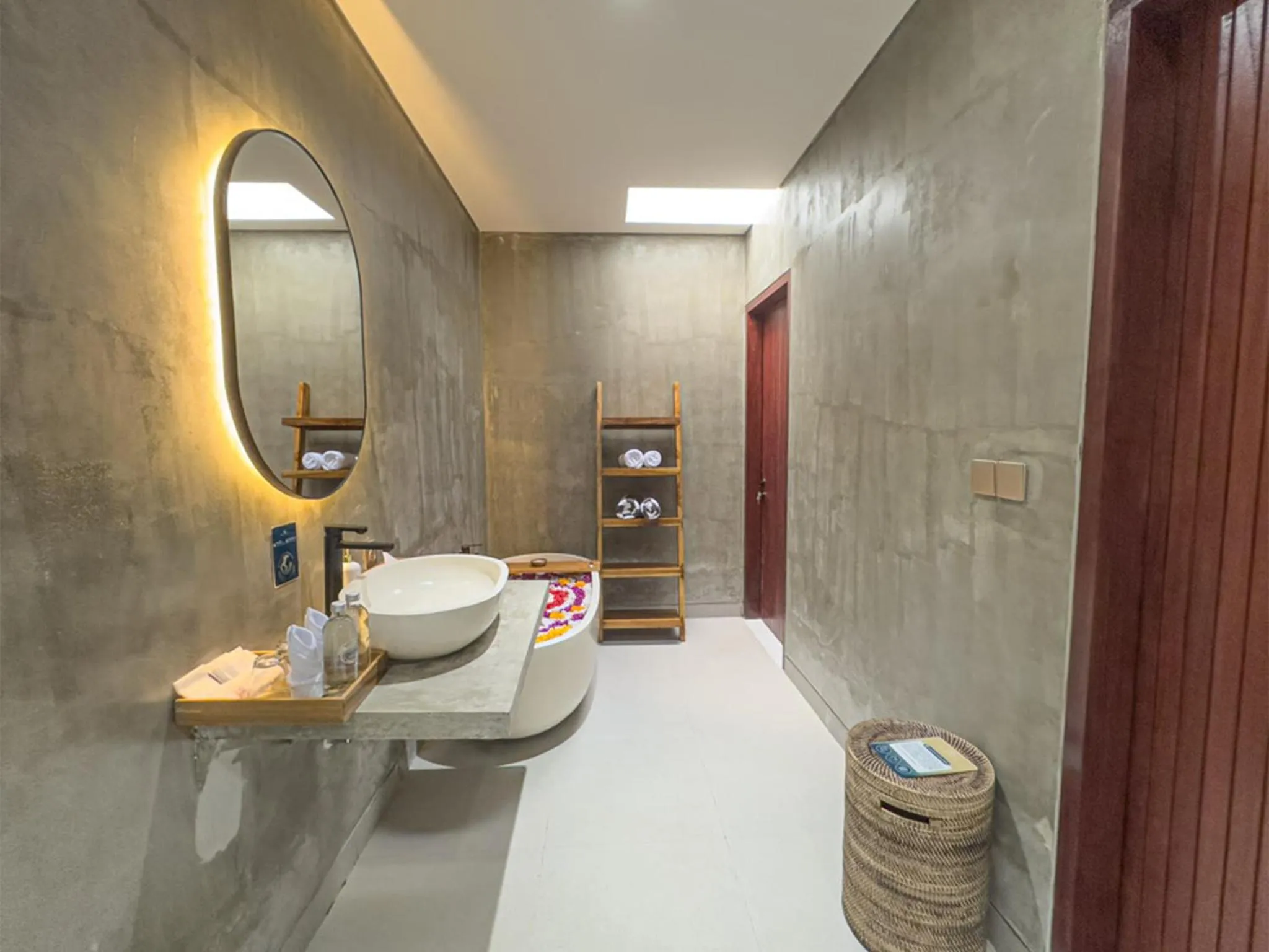 Bathroom in Davaya Villas Ubud