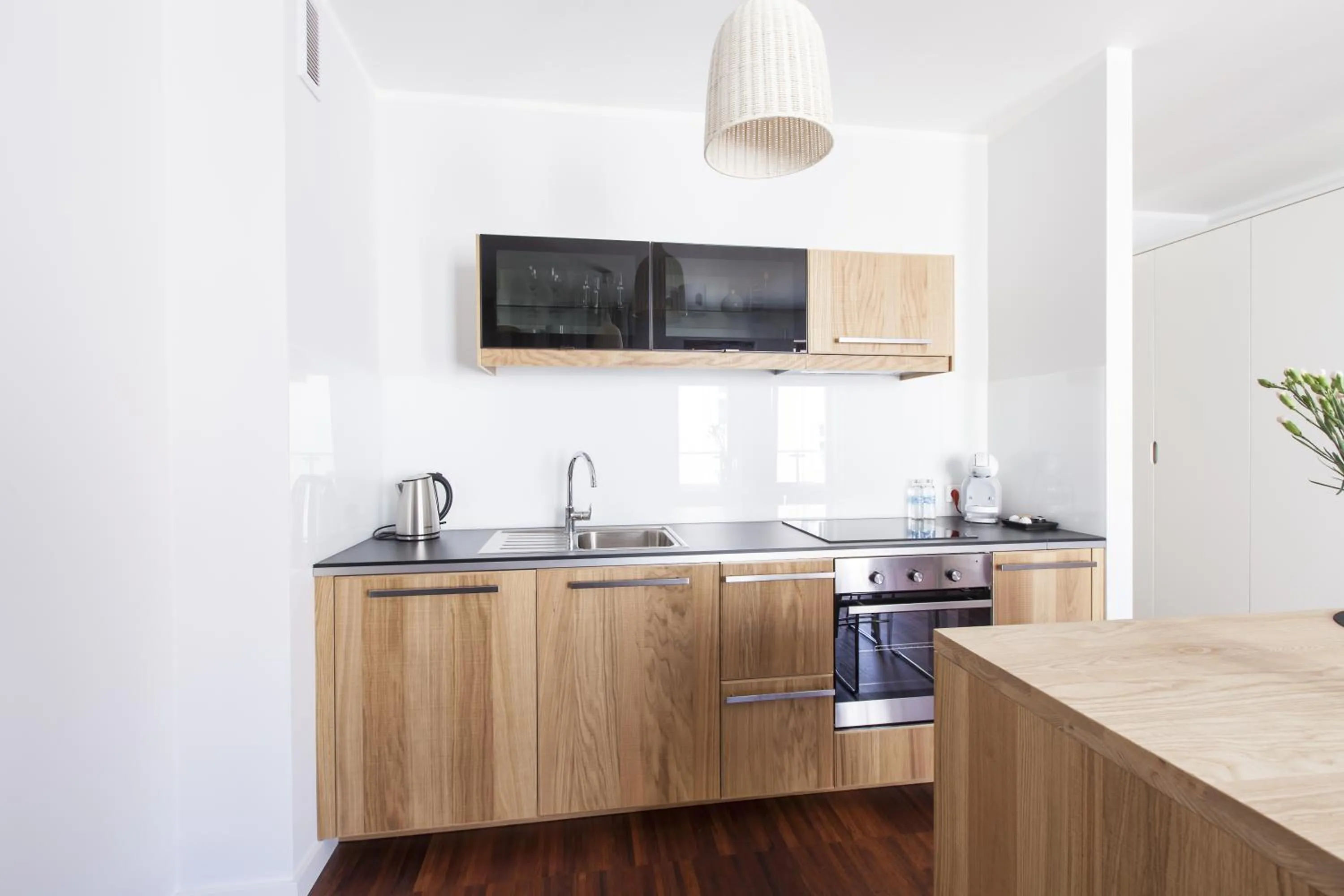 Kitchen or kitchenette in Homewell Apartments Stare Miasto