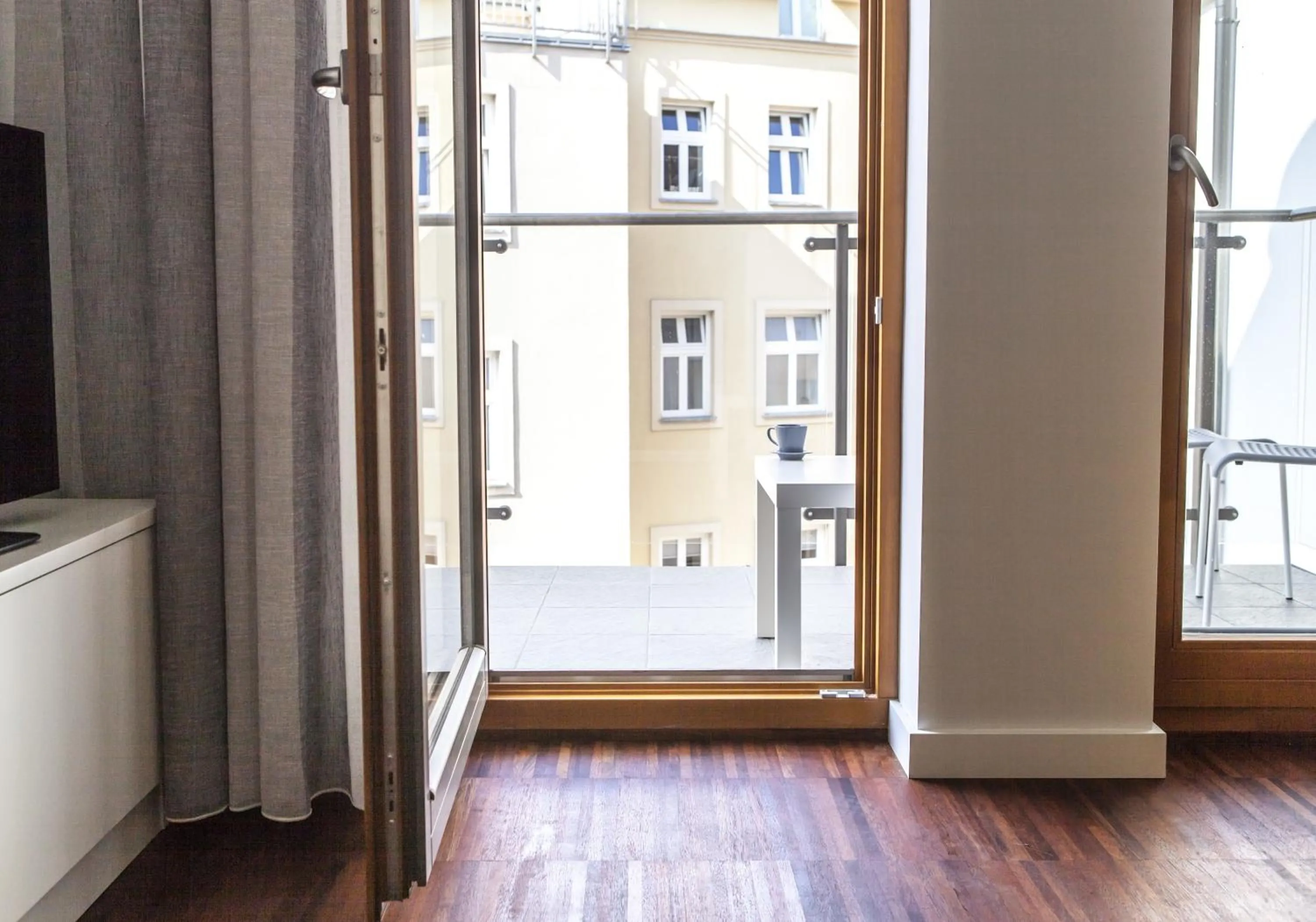 Balcony/Terrace in Homewell Apartments Stare Miasto