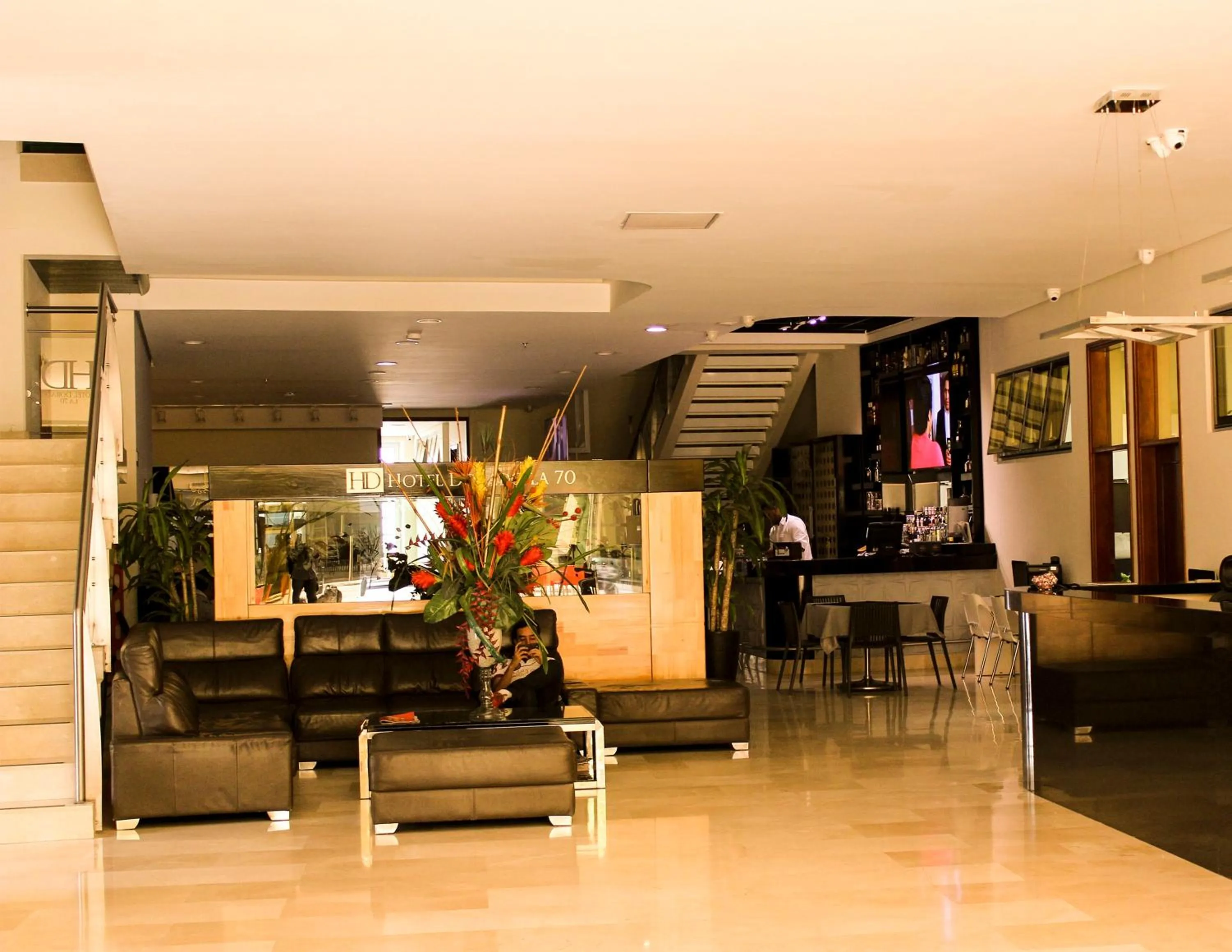 Lobby or reception in Hotel Dorado La 70