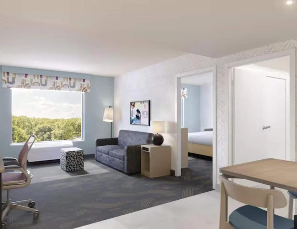 Bed in Home2 Suites By Hilton Del Rio