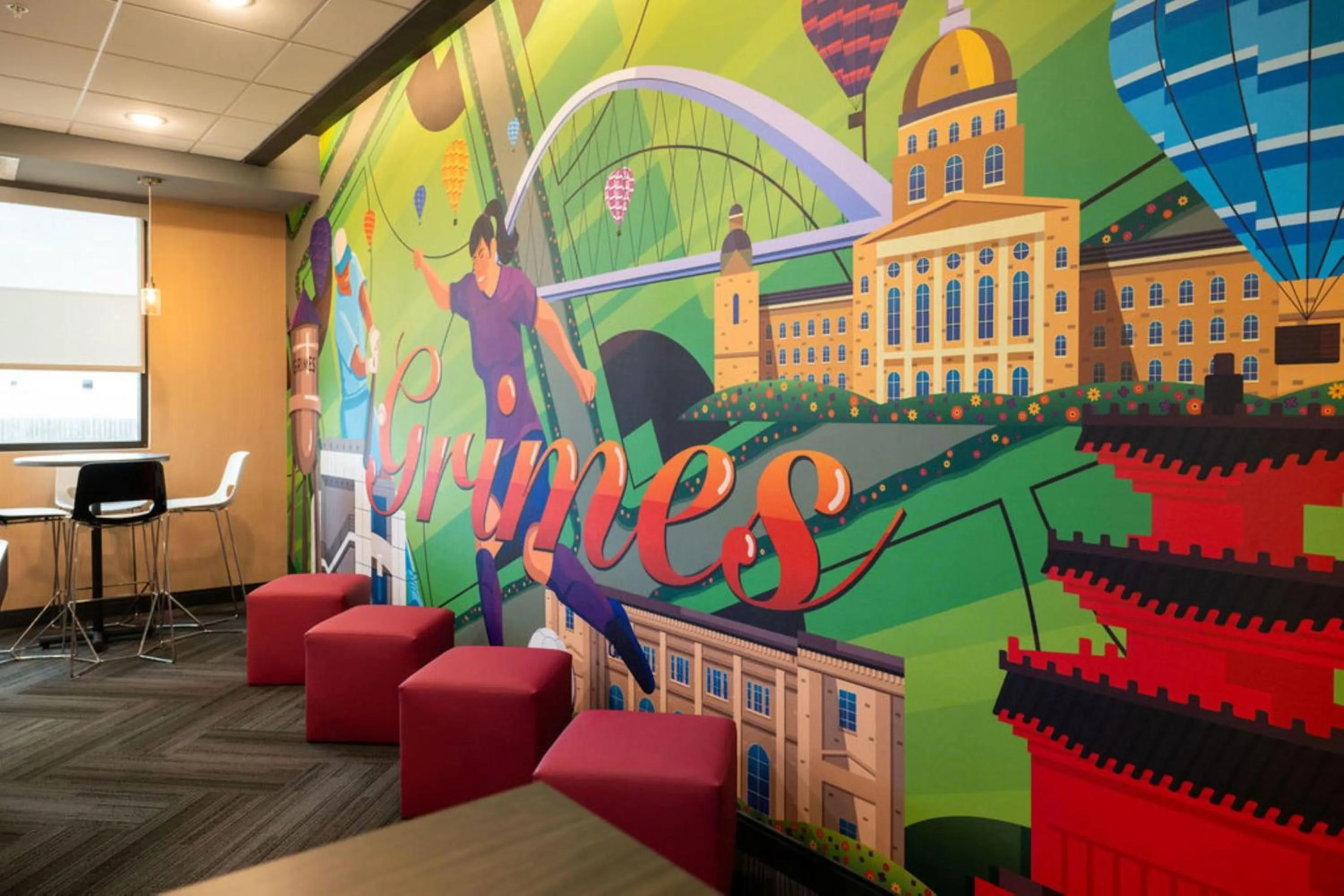 Lobby or reception in Tru By Hilton Grimes Des Moines