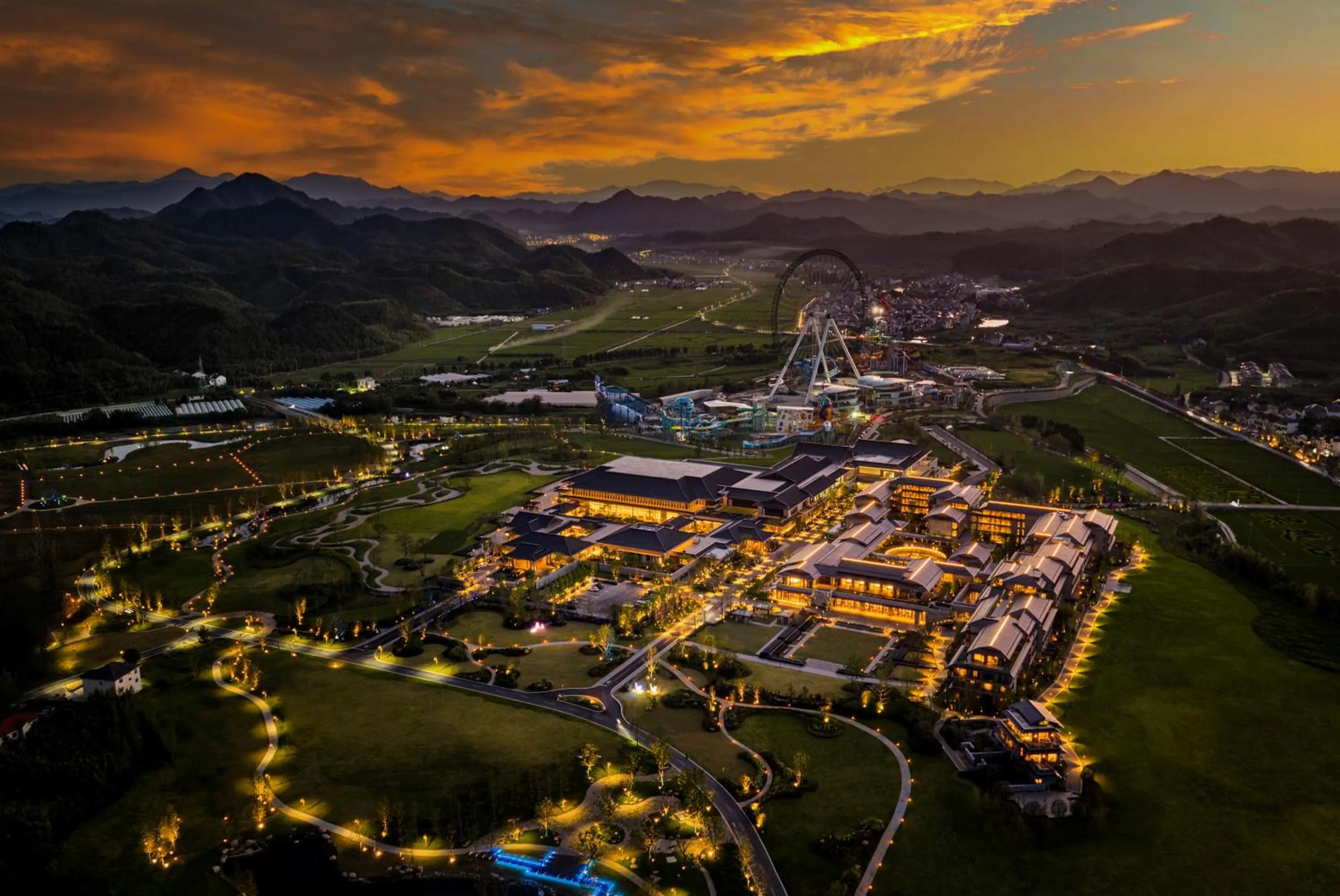 Bird's eye view in Shu Hua Hotel Tianmu Mountain, Curio Collection By Hilton