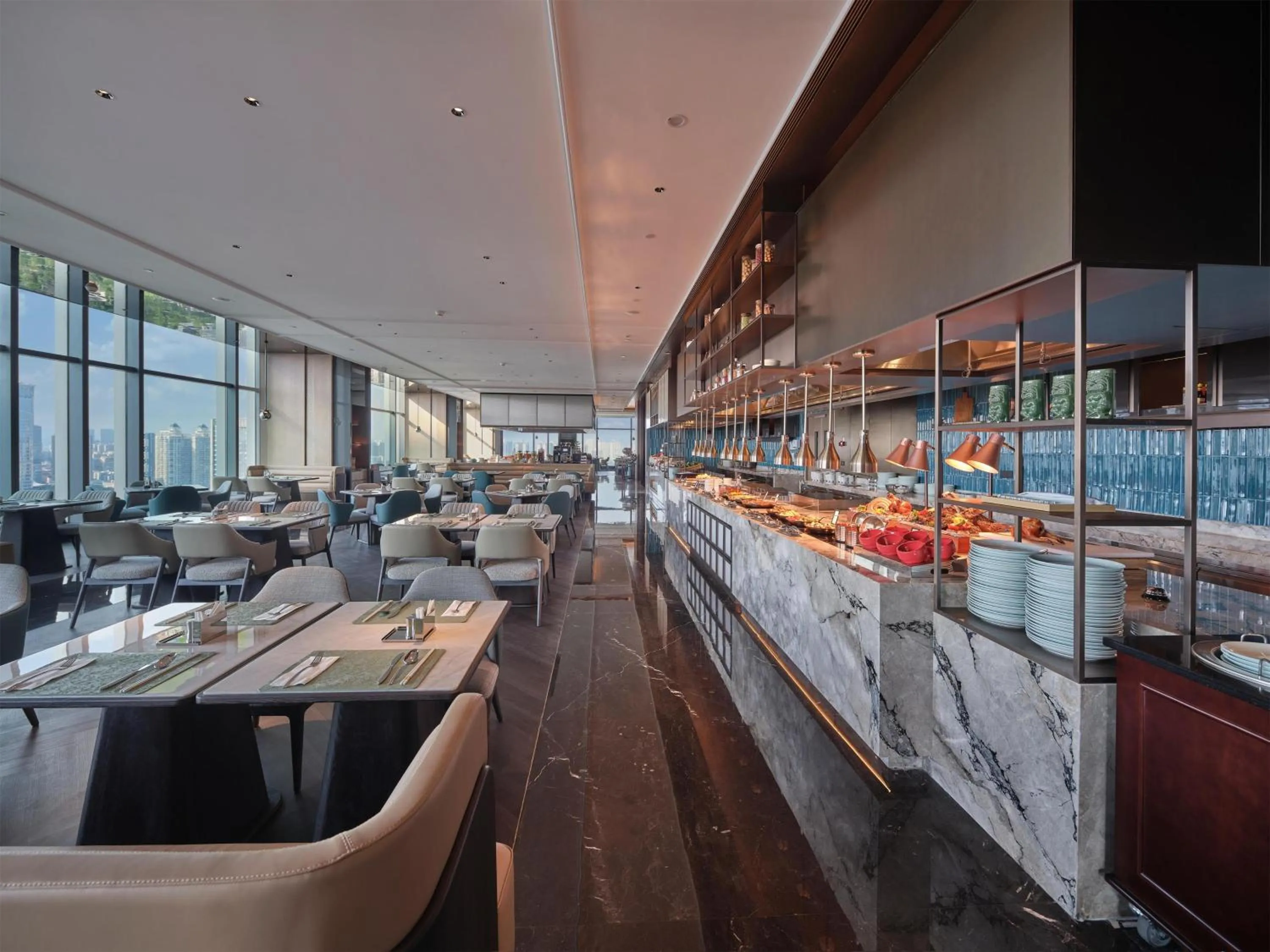 Restaurant/places to eat in Hilton Huizhou