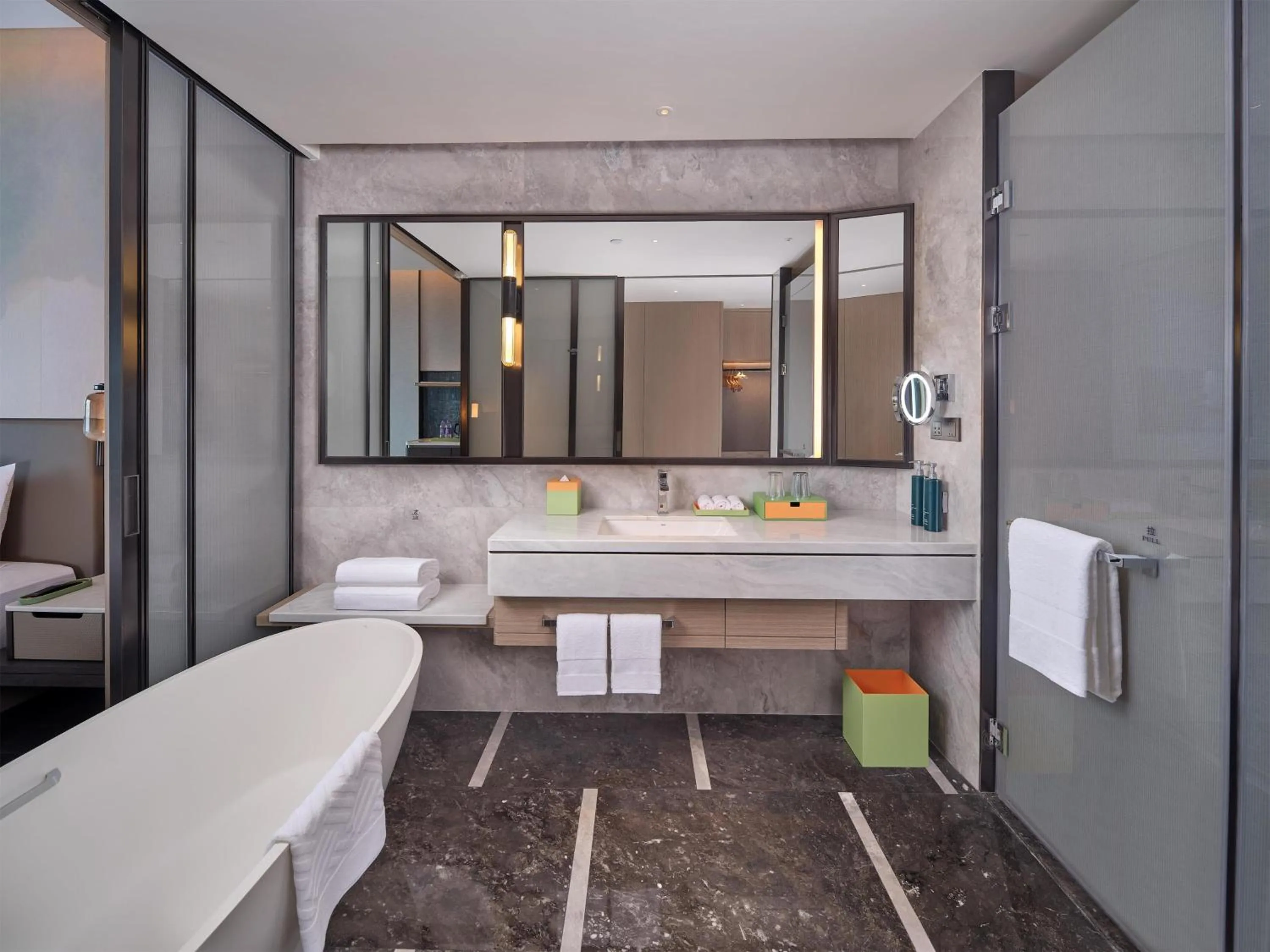 Bathroom in Hilton Huizhou