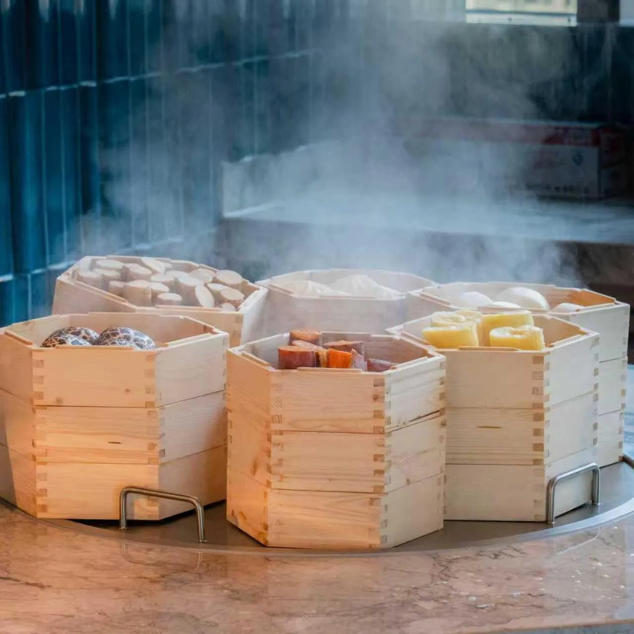 Breakfast in Hilton Huizhou