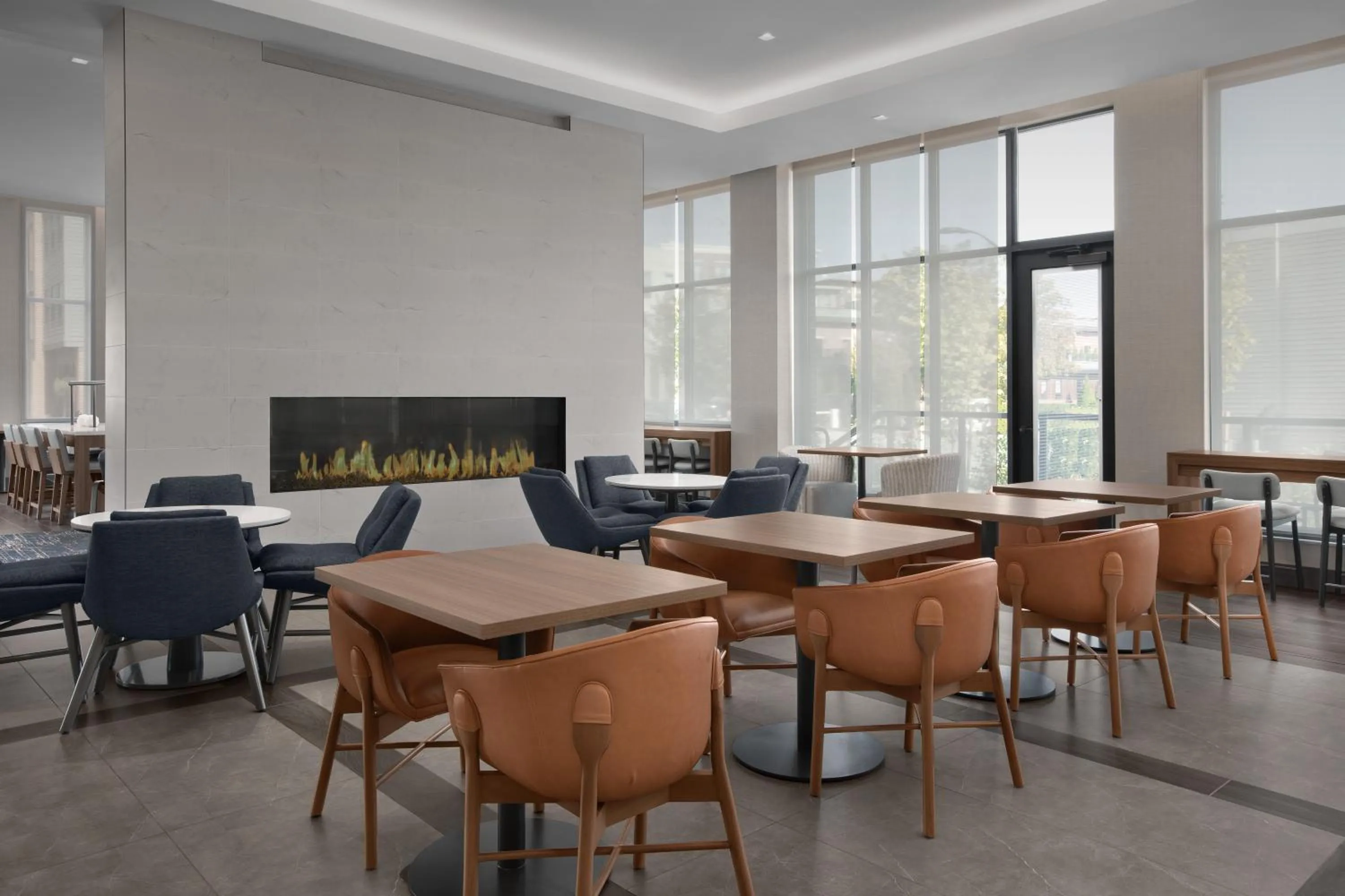 Seating area in Homewood Suites By Hilton Portsmouth Downtown