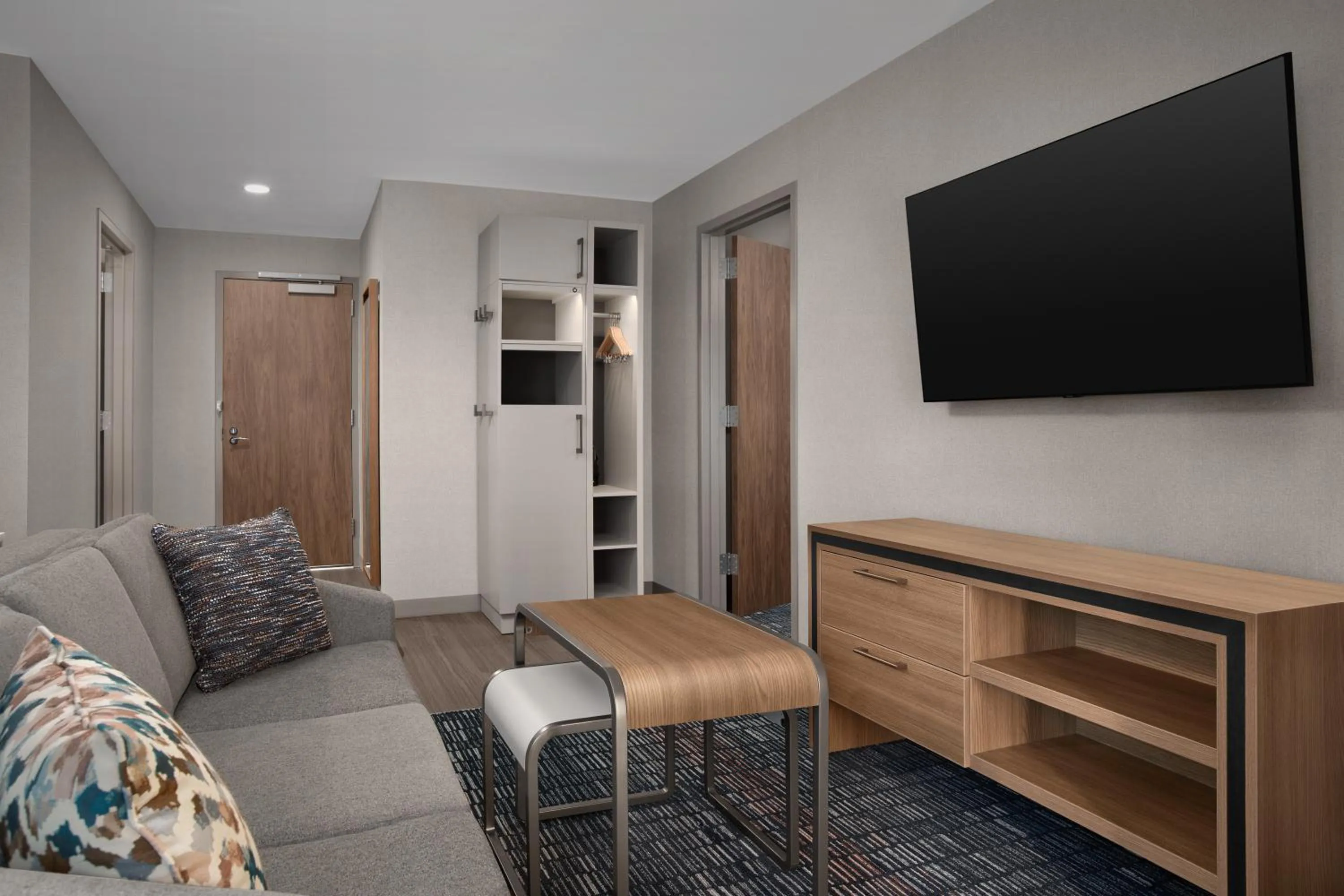 Bedroom in Homewood Suites By Hilton Portsmouth Downtown