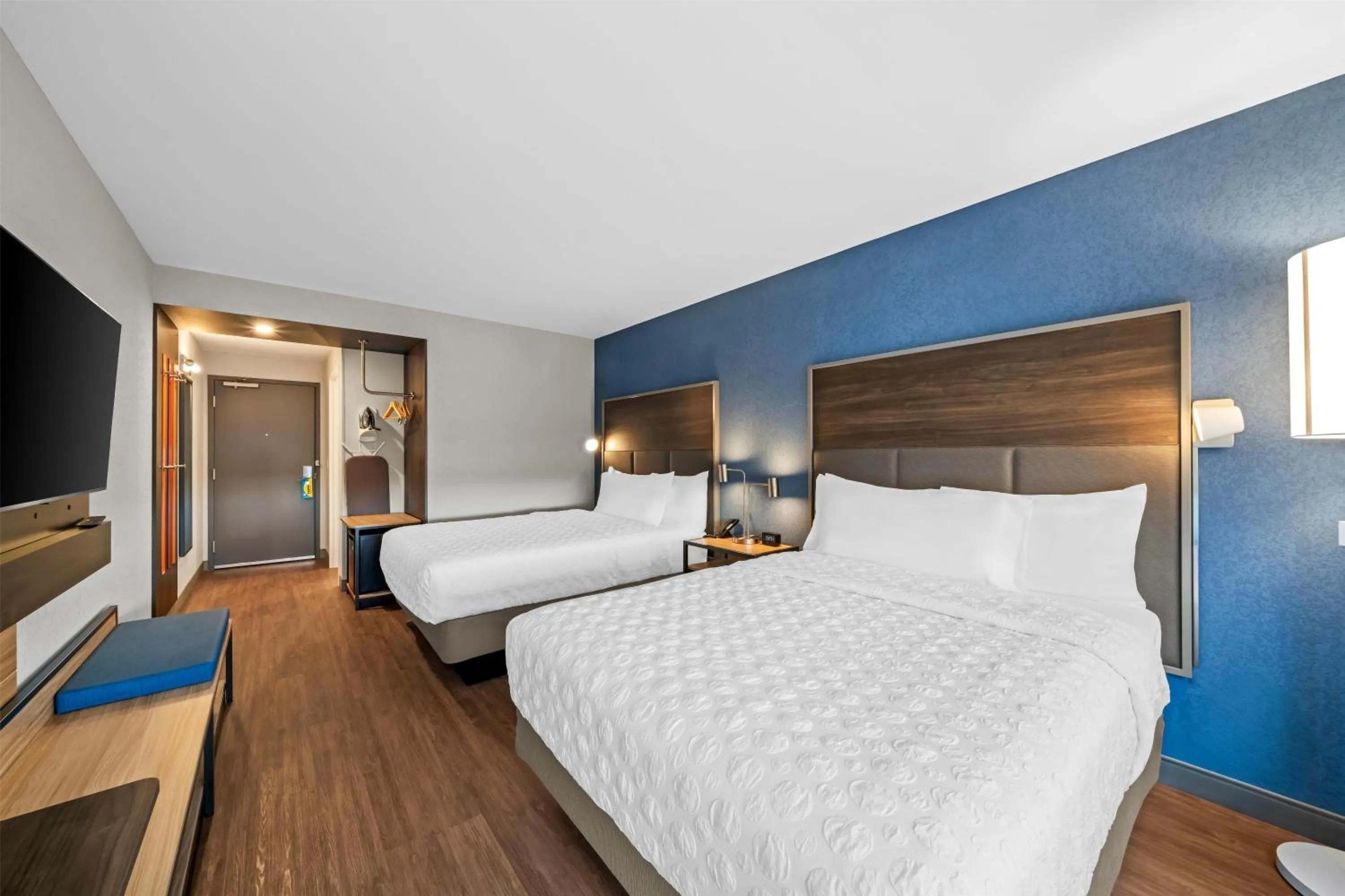 Bed in Tru By Hilton Oshawa