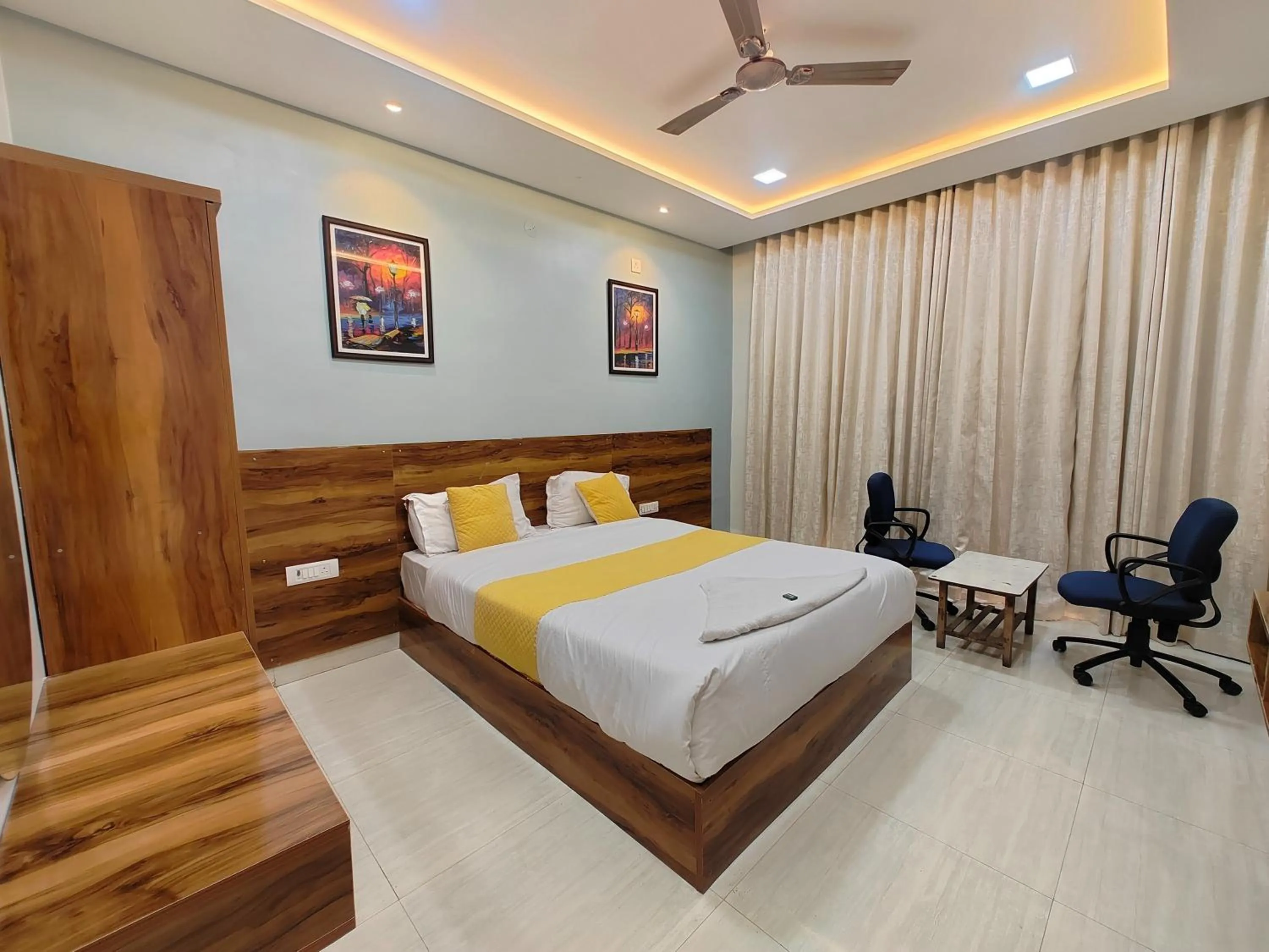 Bed in Hotel Sskar Executive