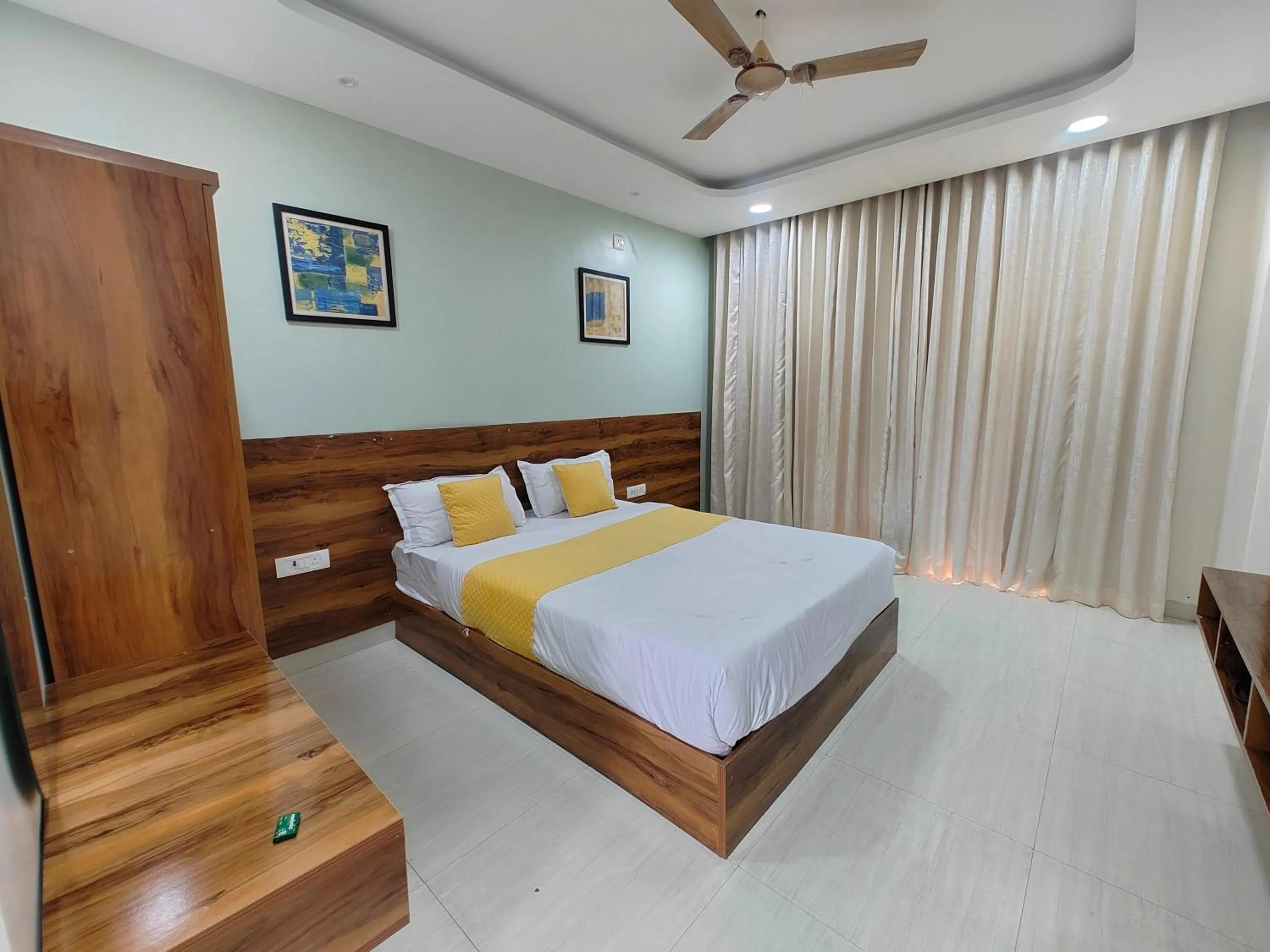 Bed in Hotel Sskar Executive